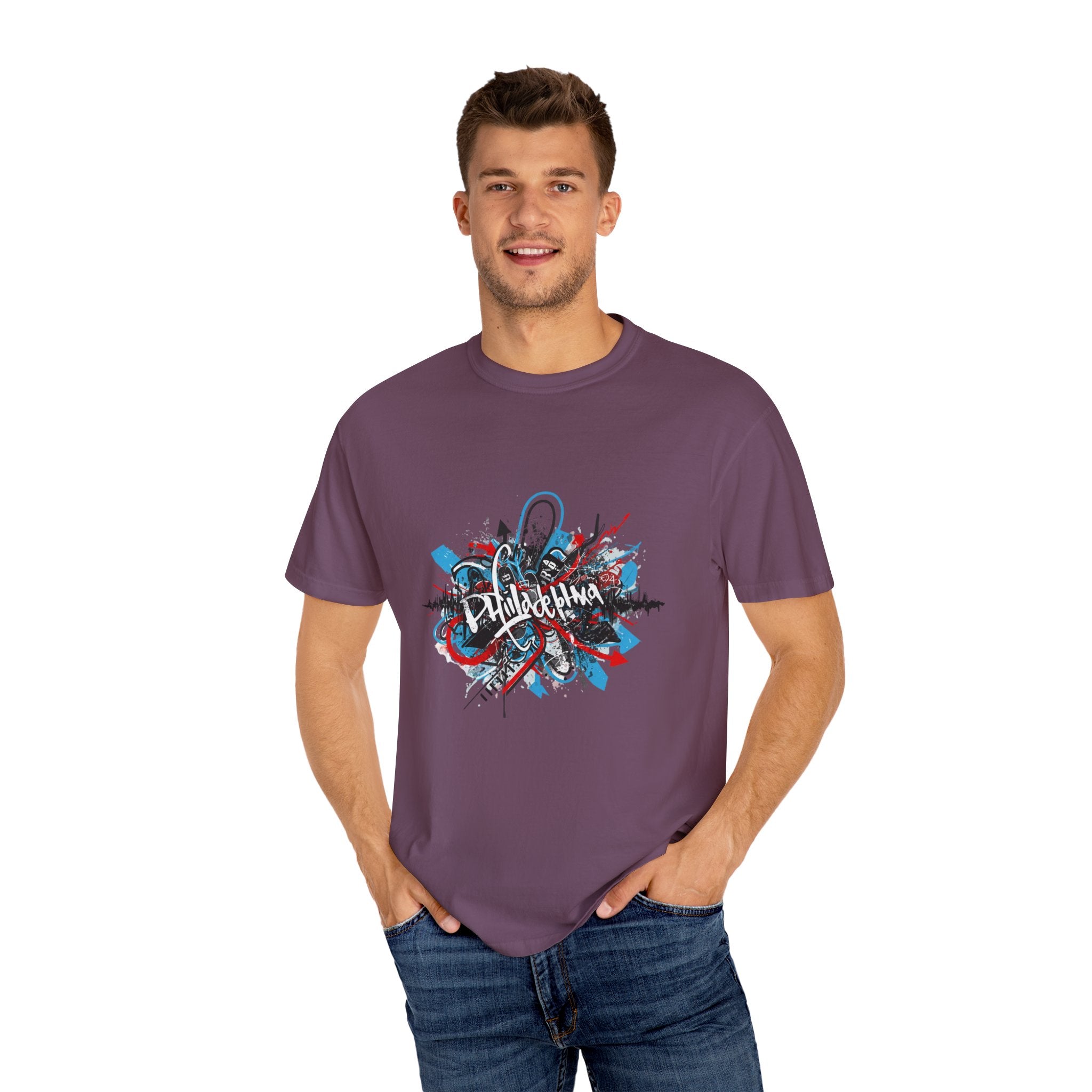 Artistic Unisex T-Shirt with Bold Graphic Design, Casual Wear, Gift for Art Lovers, Street Style, Everyday Comfort