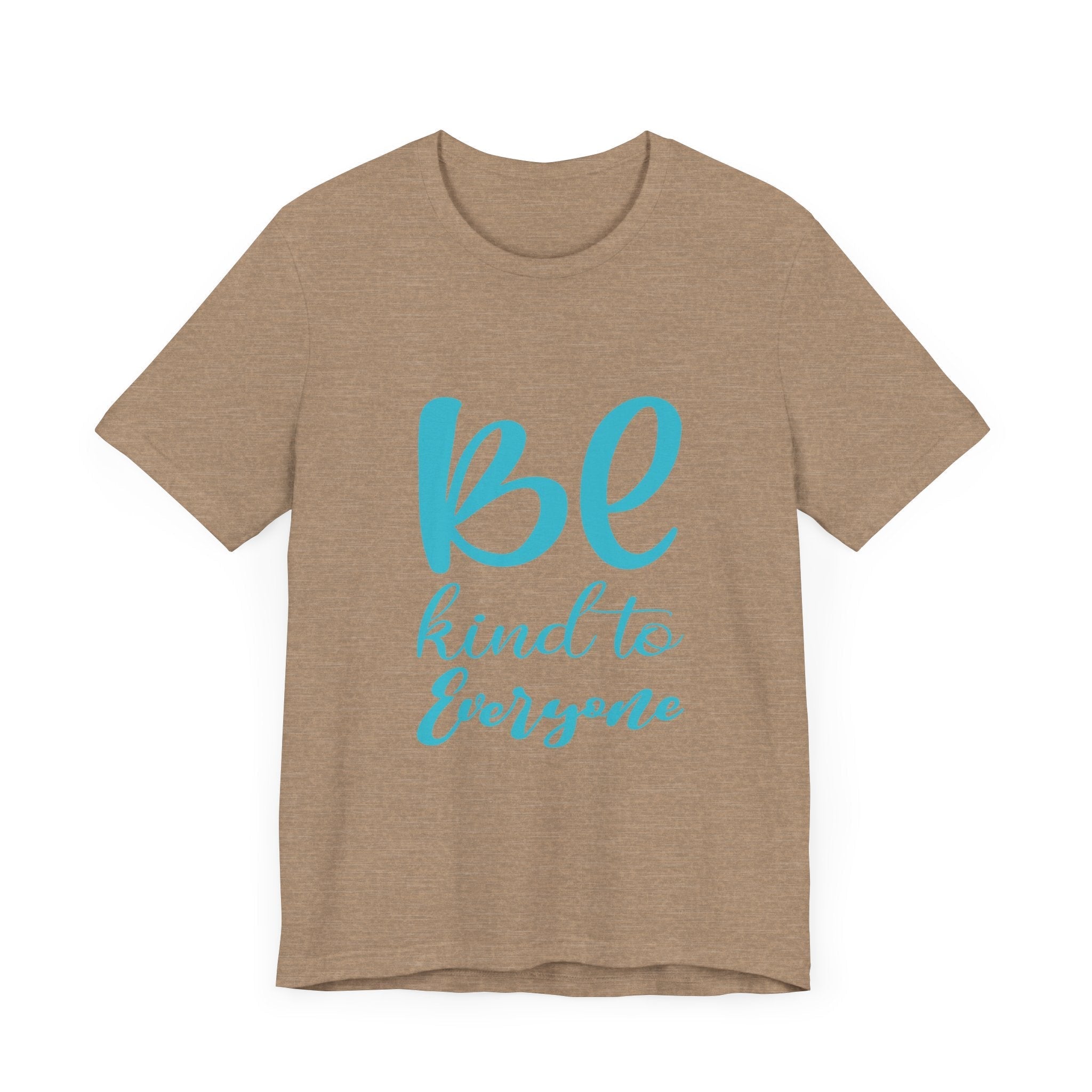 Unisex Graphic Tee – Eco-Friendly “Be Kind” Shirt for Everyday Wear