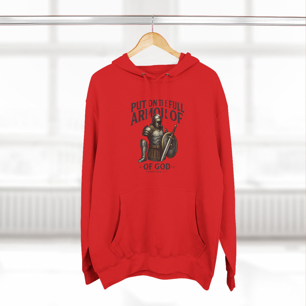 Faith-Inspired Fleece Hoodie