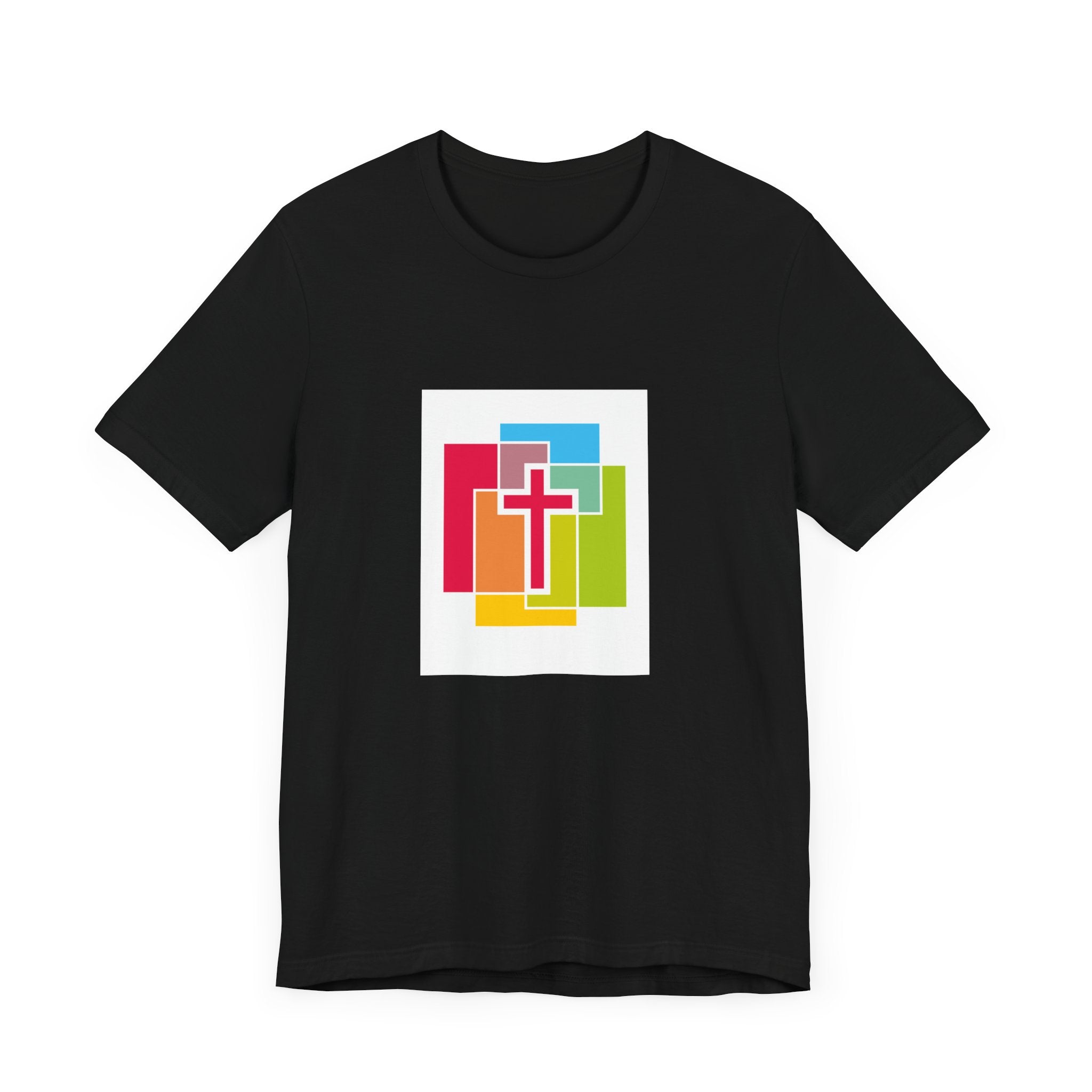 Colorful Faith Unisex Jersey Tee – Bright, Uplifting Style for Everyday Inspiration