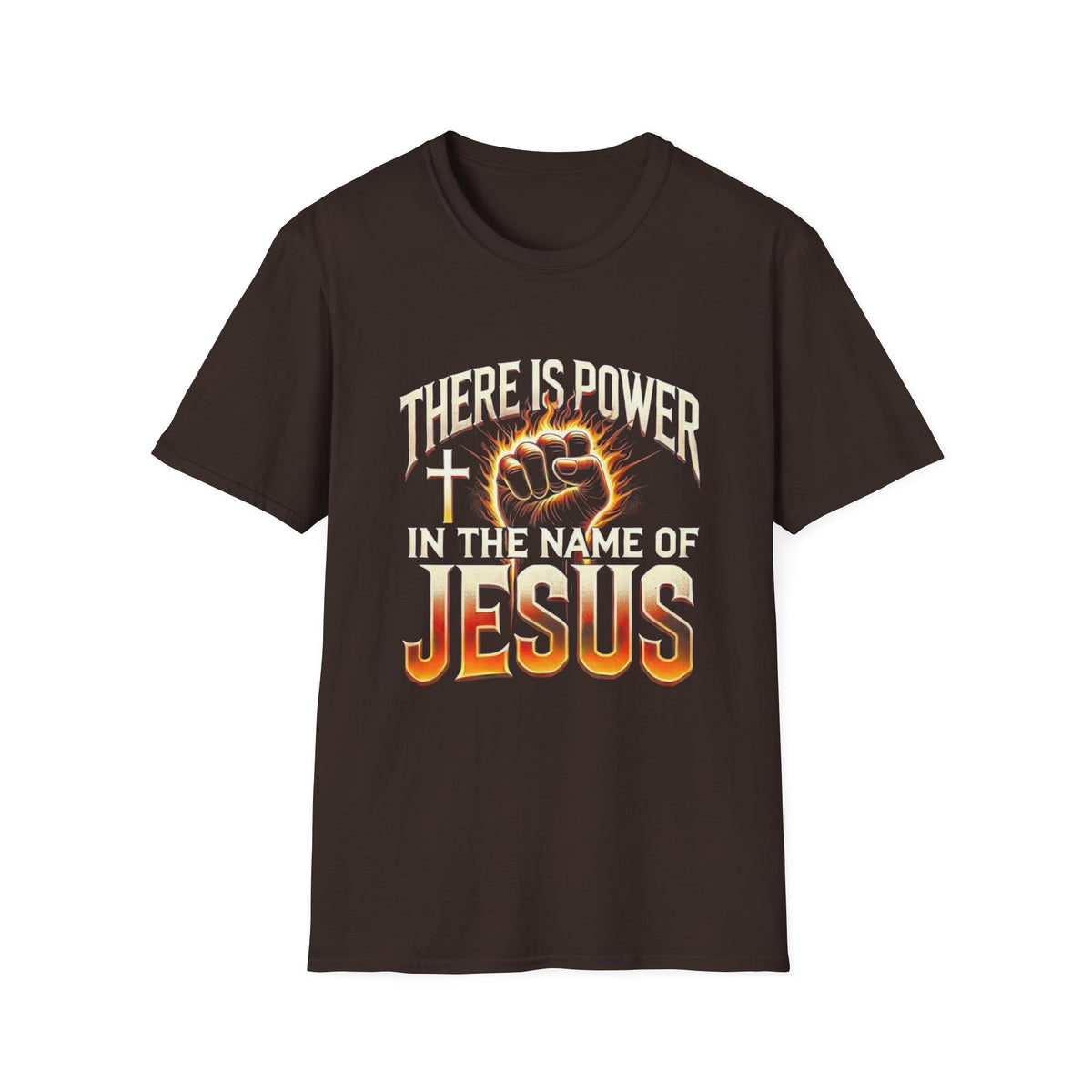 There Is Power In Jesus T-Shirt — Christian Faith Graphic Tee