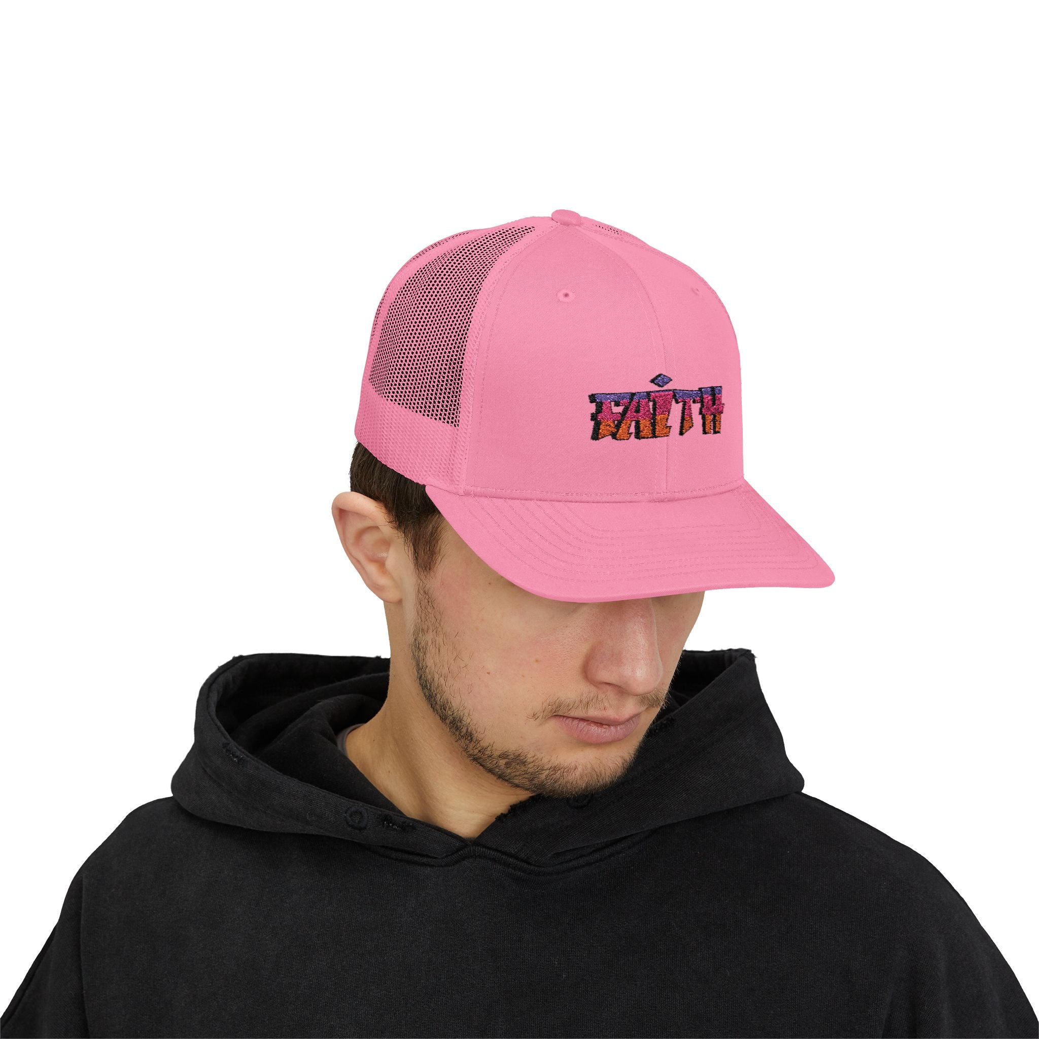 Faith Snapback Trucker Cap - Stylish & Comfortable Hat for Every Occasion