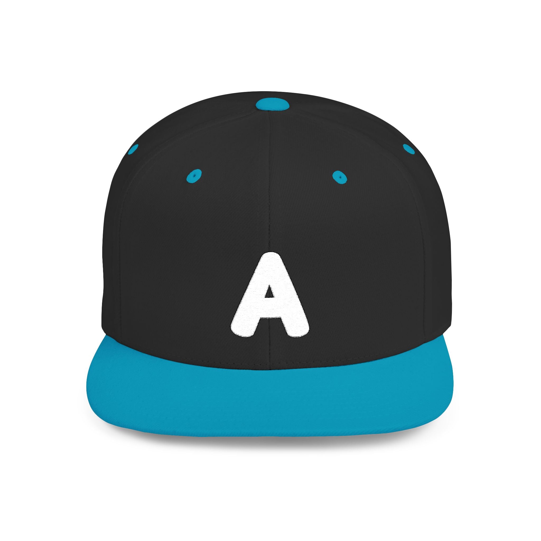 Flat Bill Snapback Hat — Classic Flat-Brim Baseball Cap