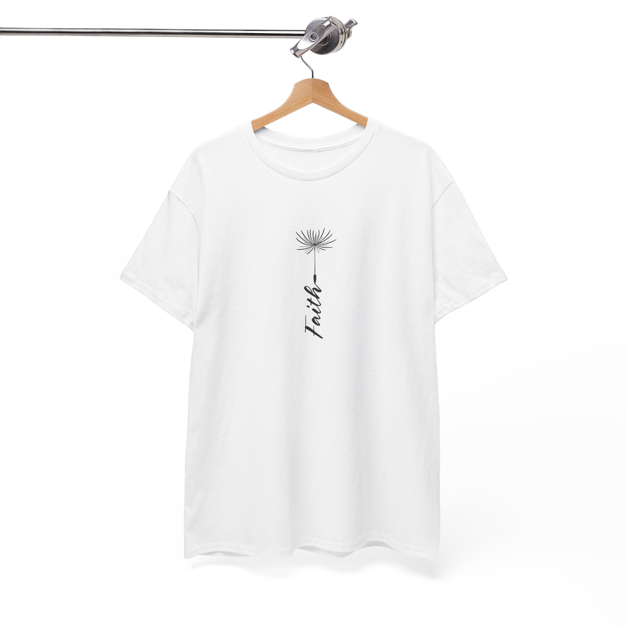 Floral Inspiration Unisex Heavy Cotton Tee - Encourage a Positive Mindset