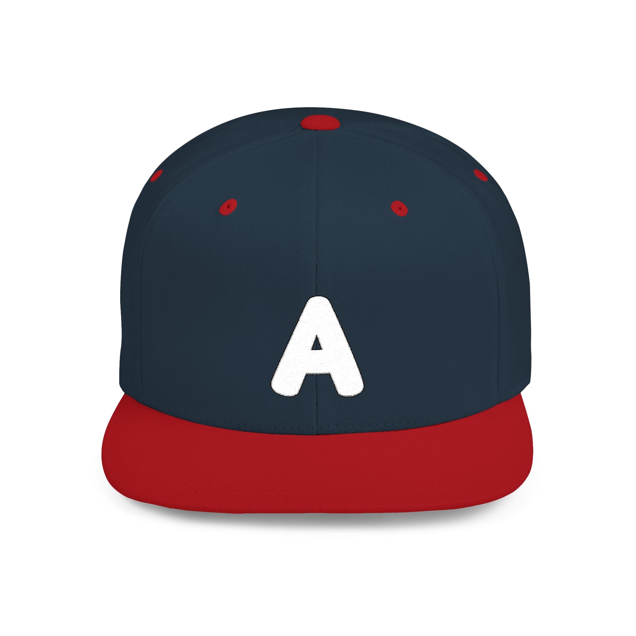 Flat Bill Snapback Hat — Classic Flat-Brim Baseball Cap