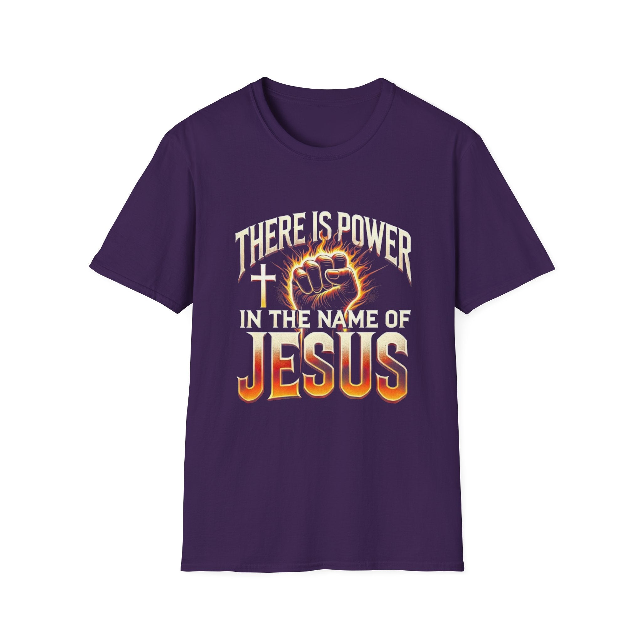 There Is Power In Jesus T-Shirt — Christian Faith Graphic Tee