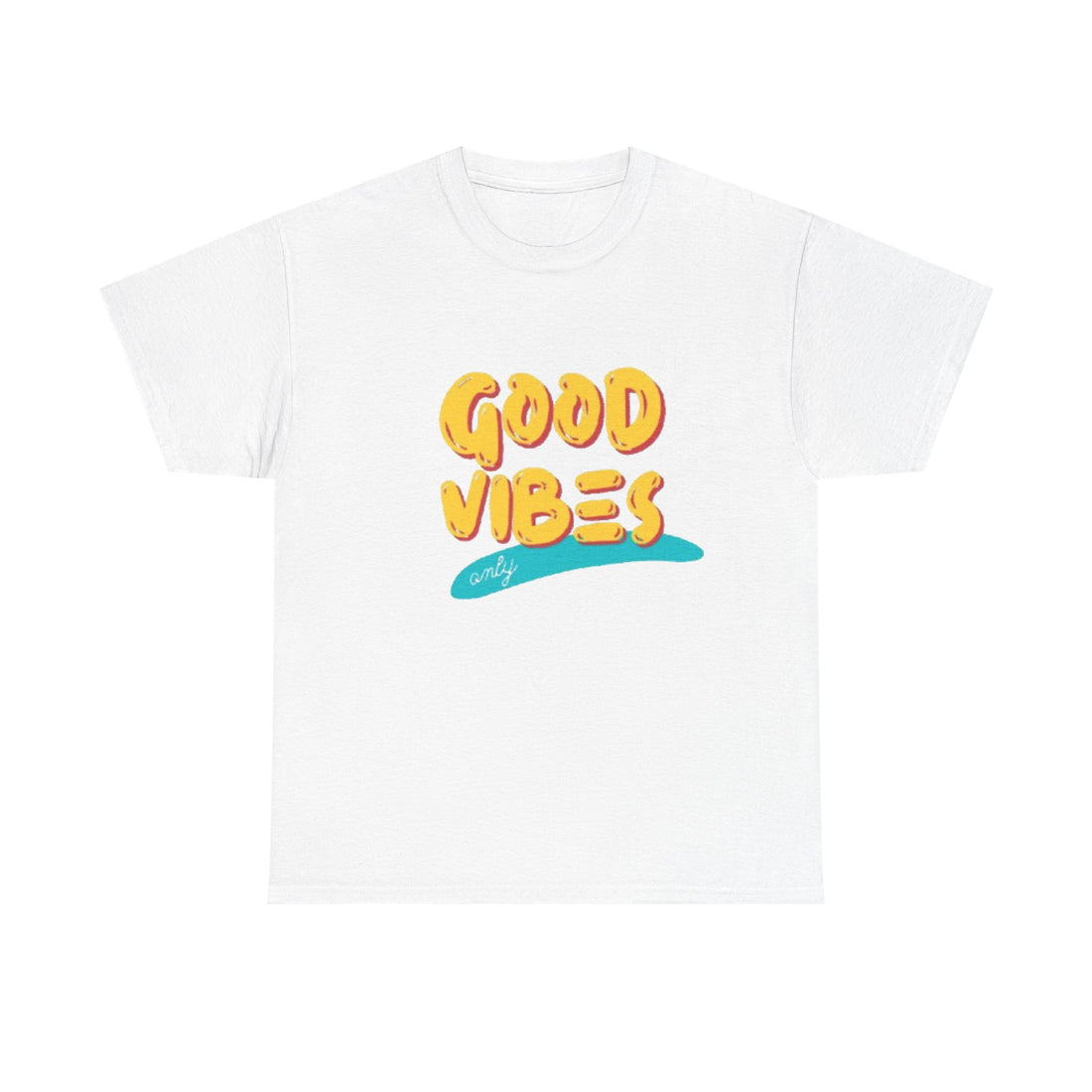 Good Vibes Tee — Retro Surf "Good Vibes" Graphic T-Shirt