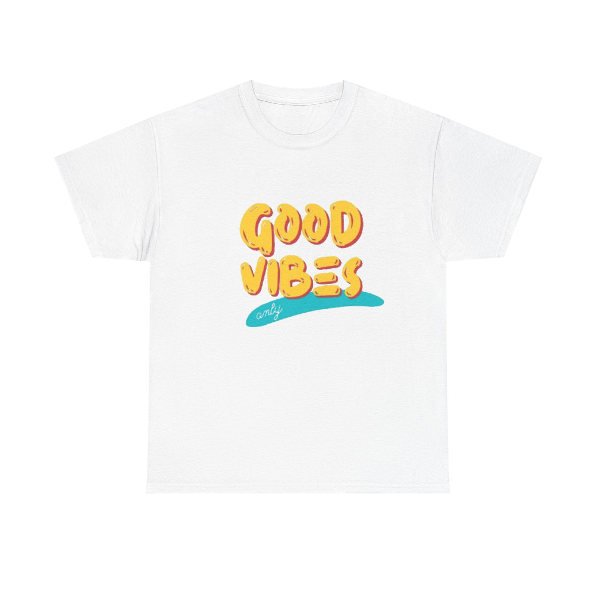 Good Vibes Tee — Retro Surf "Good Vibes" Graphic T-Shirt