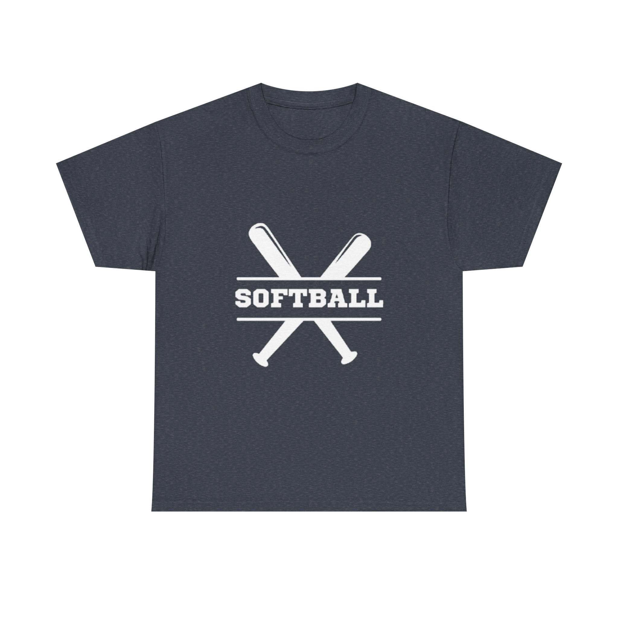 Unisex Heavy Cotton Tee - SoftBall Printed T-Shirt - Comfortable Casual Wear Tee - Unique Graphic Tee - Gift