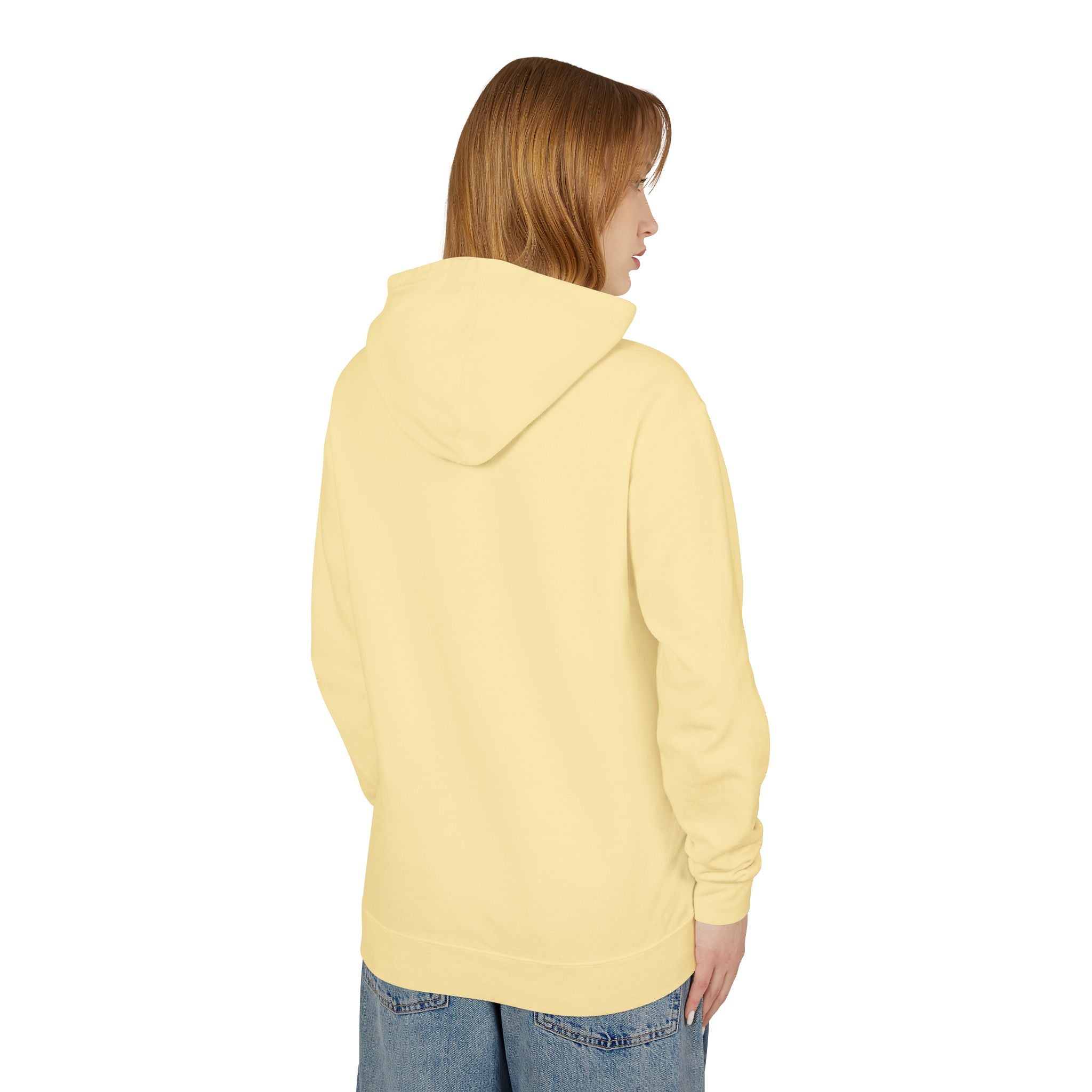 City of Hustle Unisex Lightweight Hooded Sweatshirt - Inspirational Urban Style