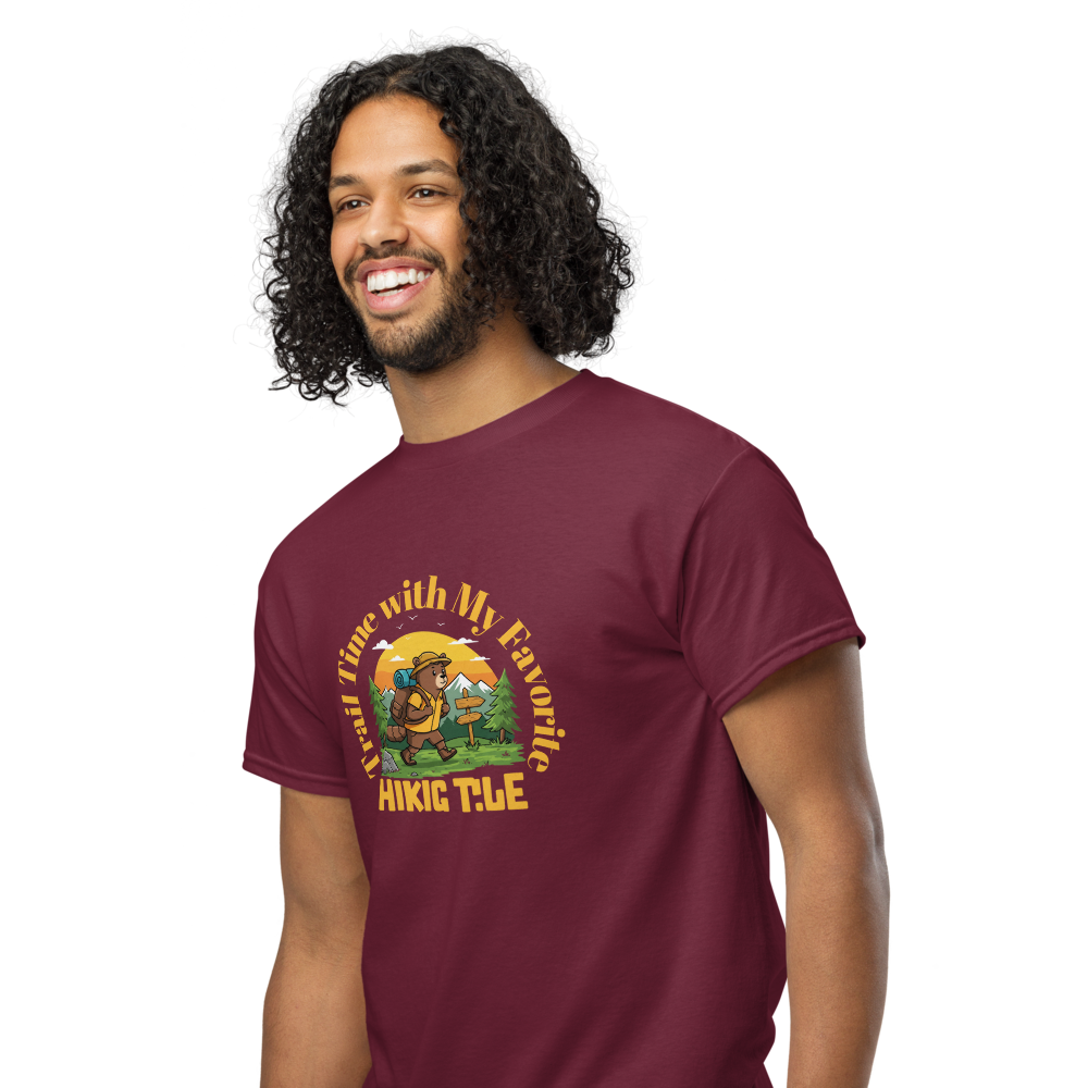 Adventure Trail Time Tee - Fun Unisex Jersey Short Sleeve T-Shirt for Outdoor Enthusiasts