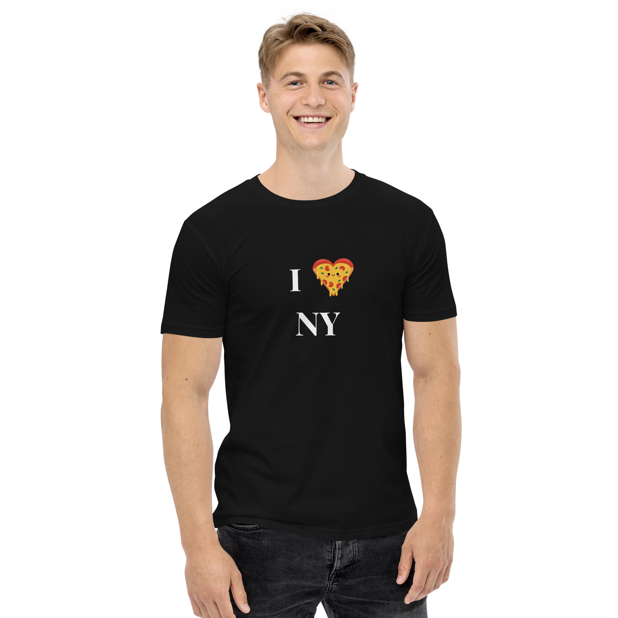 Love Pizza Unisex Garment-Dyed T-Shirt