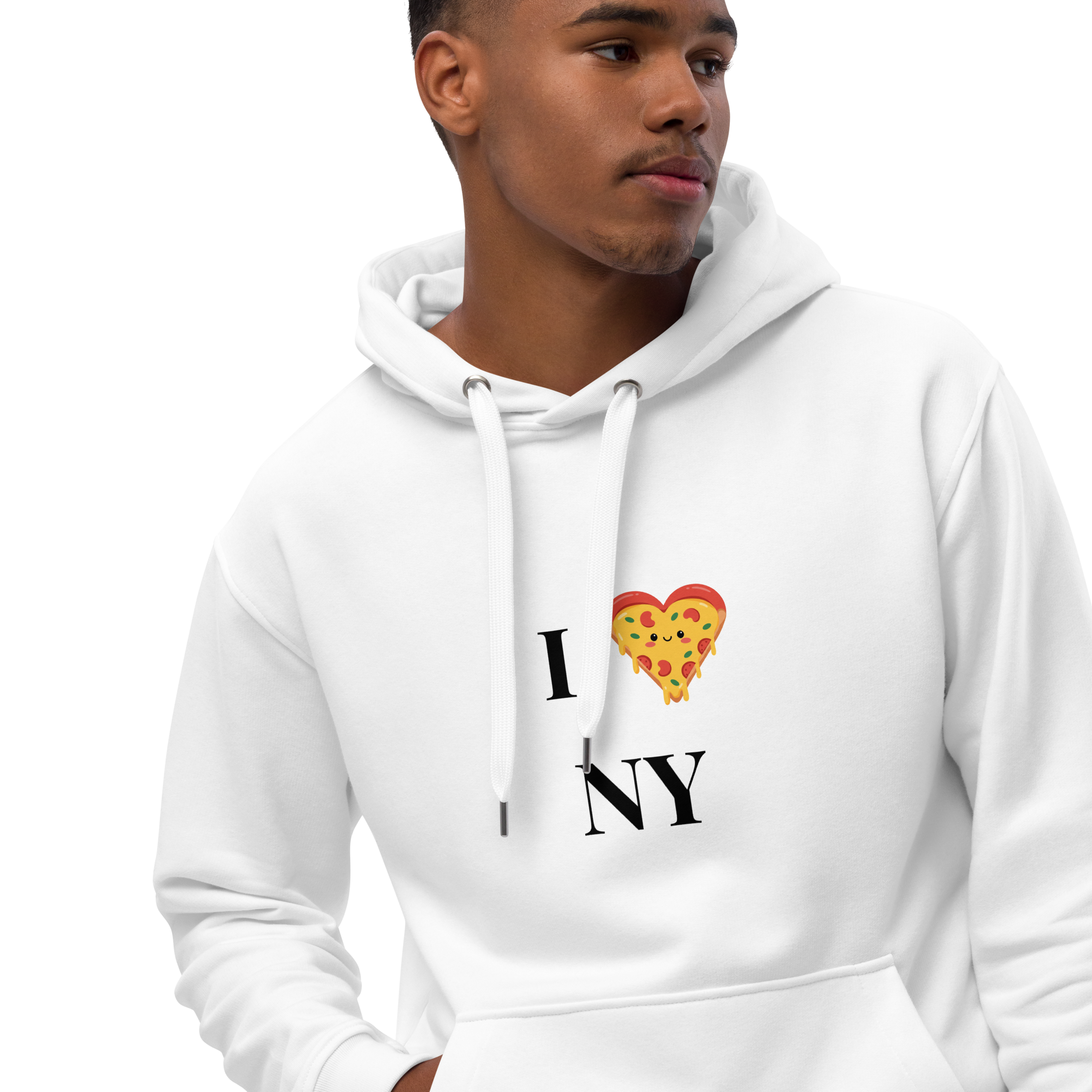 I ❤️ NY Pizza Hoodie - Cozy Unisex Heavy Blend™ Sweatshirt