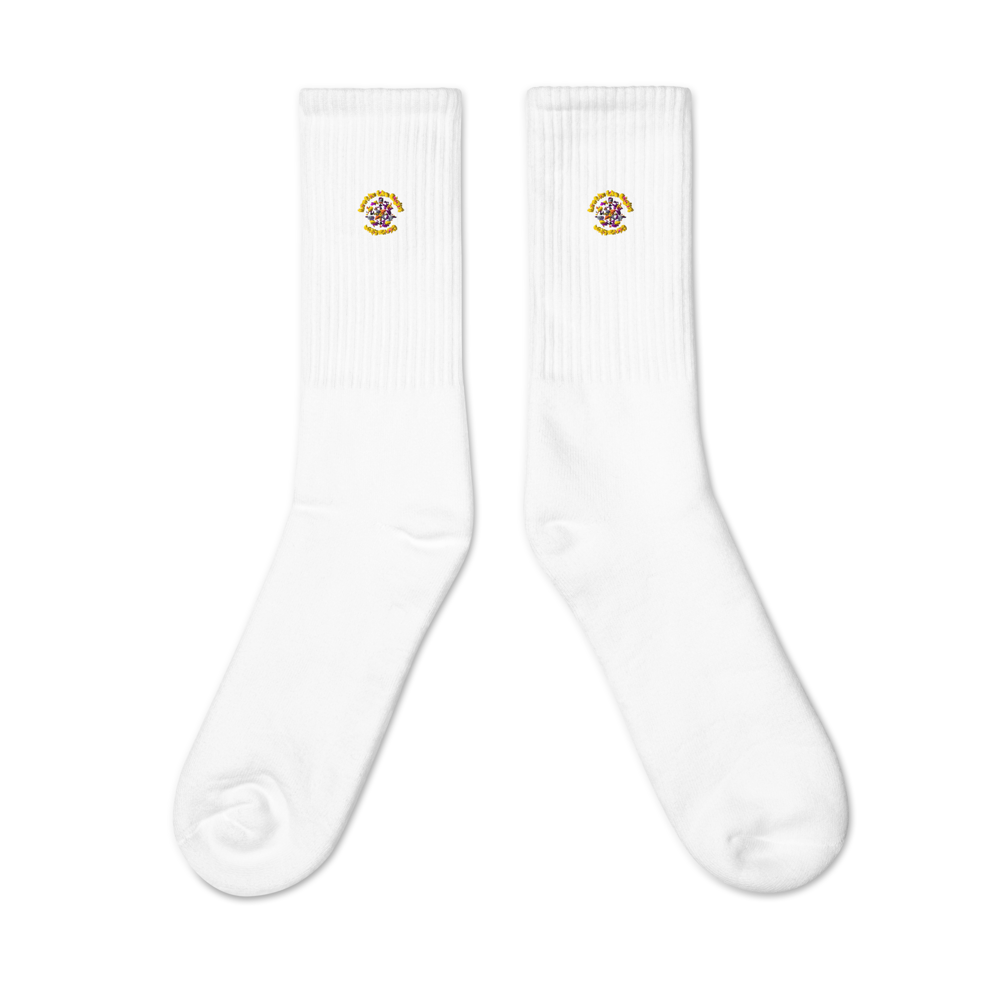 Inspirational Compass Sublimation Crew Socks - Direction in the Right