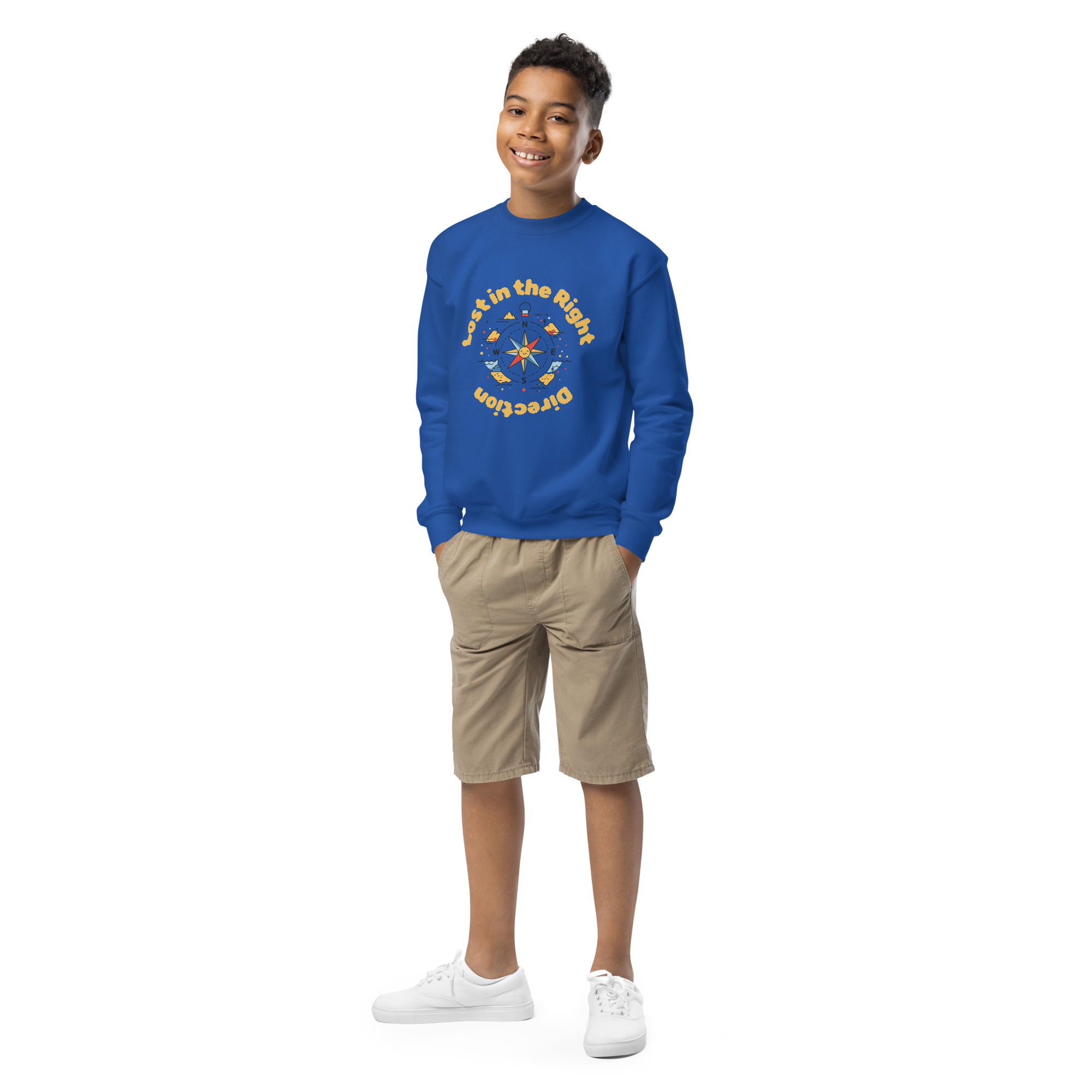 Youth Crewneck Sweatshirt - &
