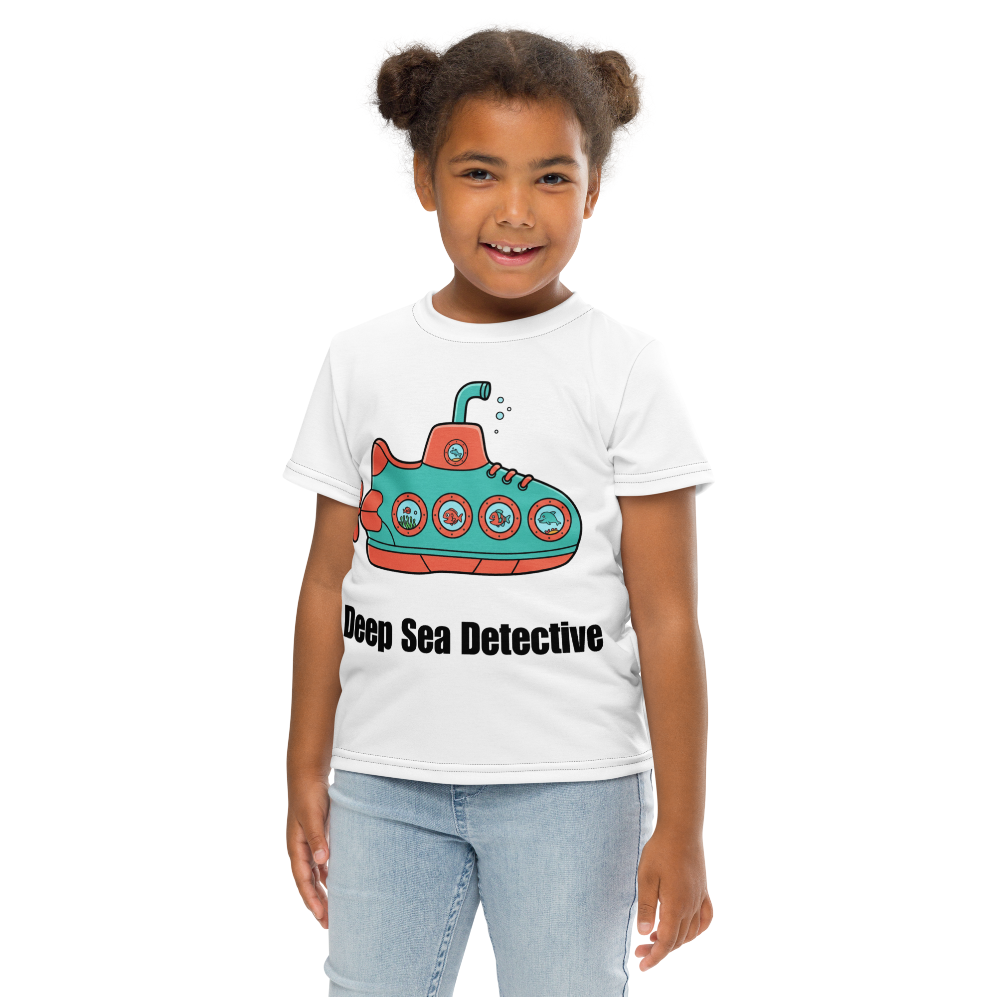 Deep Sea Detective Toddler Tee - Playful Nautical Style for Adventurous Kids