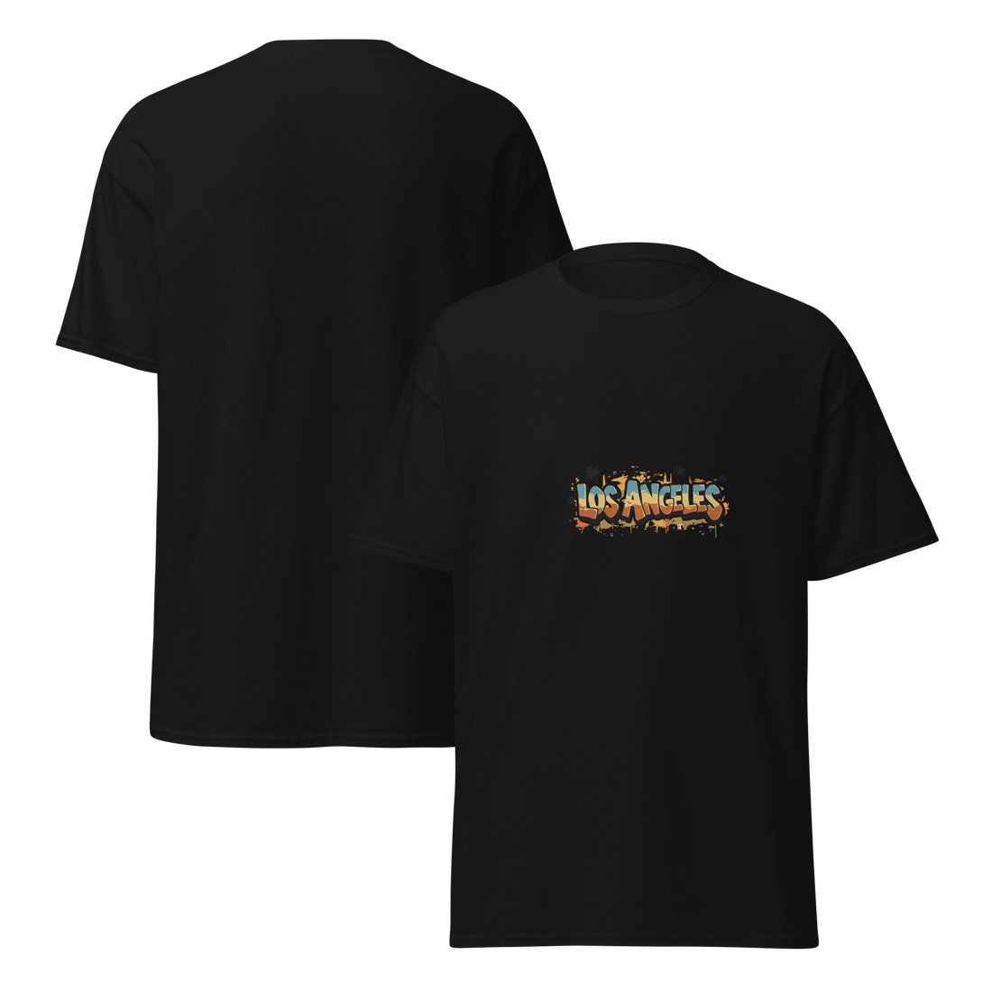 Los Angeles Graphic Unisex T-Shirt, Vintage Beach Tee, Casual Summer Wear, Travel Gift, Beach Vacation Apparel