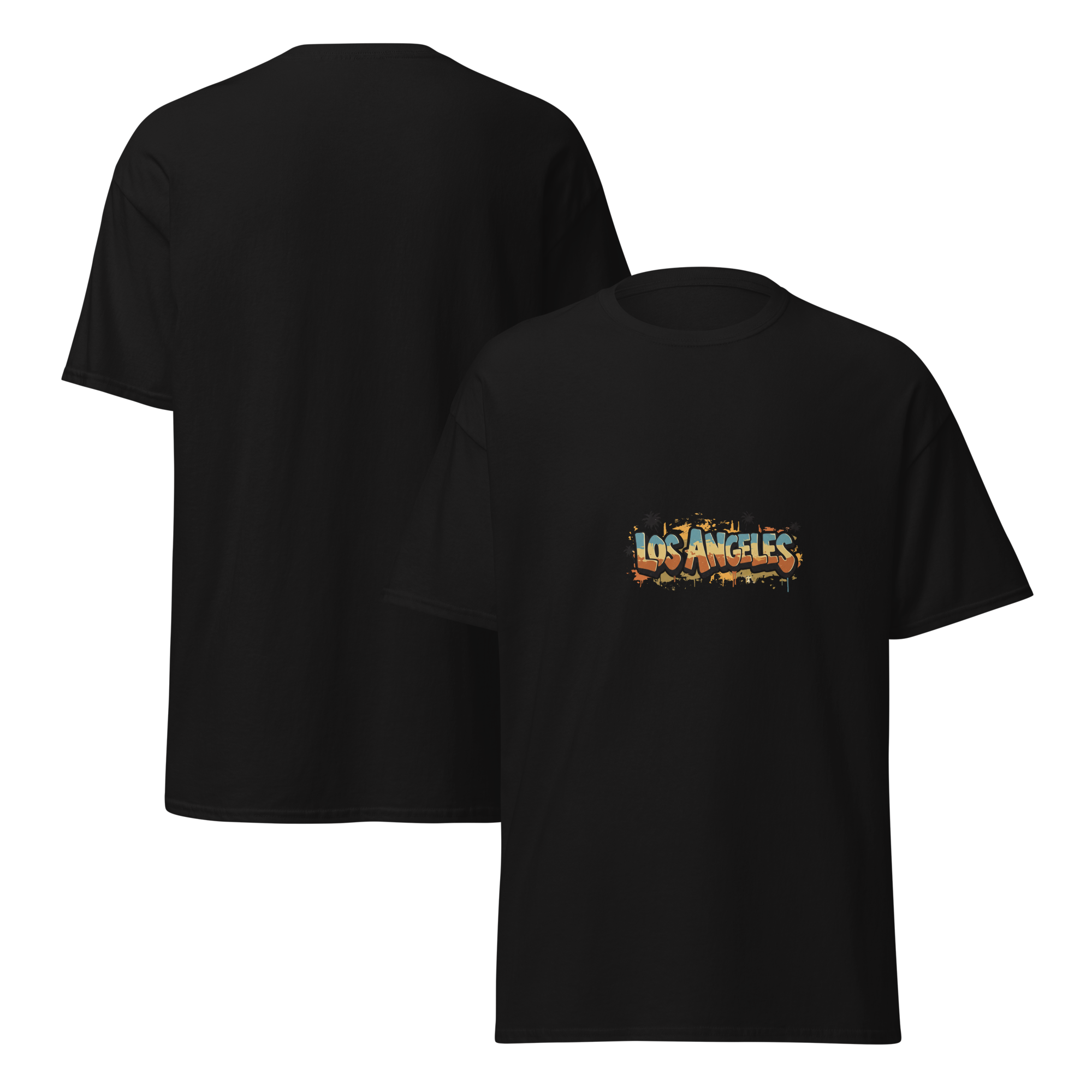 Los Angeles Graphic Unisex T-Shirt, Vintage Beach Tee, Casual Summer Wear, Travel Gift, Beach Vacation Apparel
