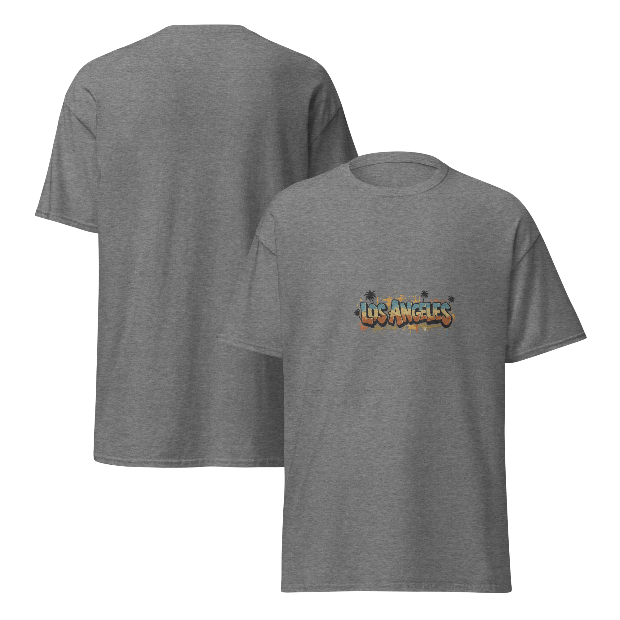 Los Angeles Graphic Unisex T-Shirt, Vintage Beach Tee, Casual Summer Wear, Travel Gift, Beach Vacation Apparel