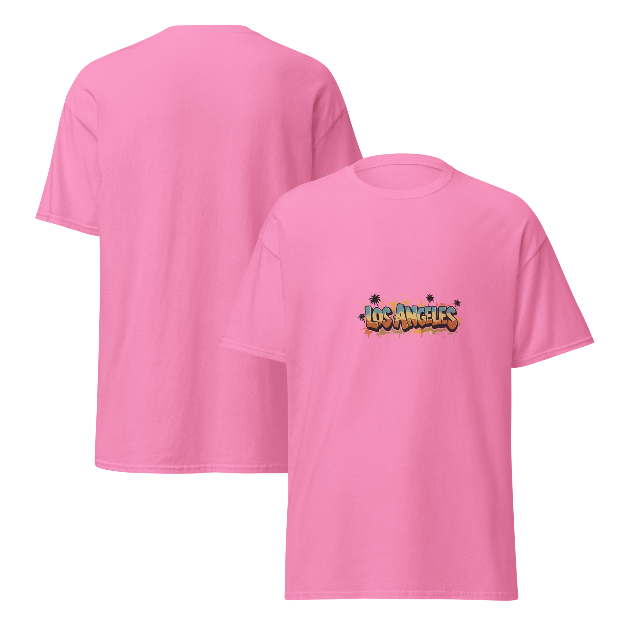 Los Angeles Graphic Unisex T-Shirt, Vintage Beach Tee, Casual Summer Wear, Travel Gift, Beach Vacation Apparel