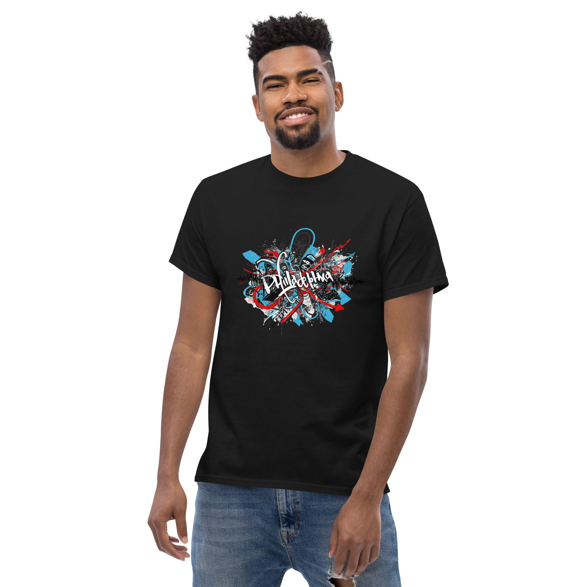 Artistic Unisex T-Shirt with Bold Graphic Design, Casual Wear, Gift for Art Lovers, Street Style, Everyday Comfort