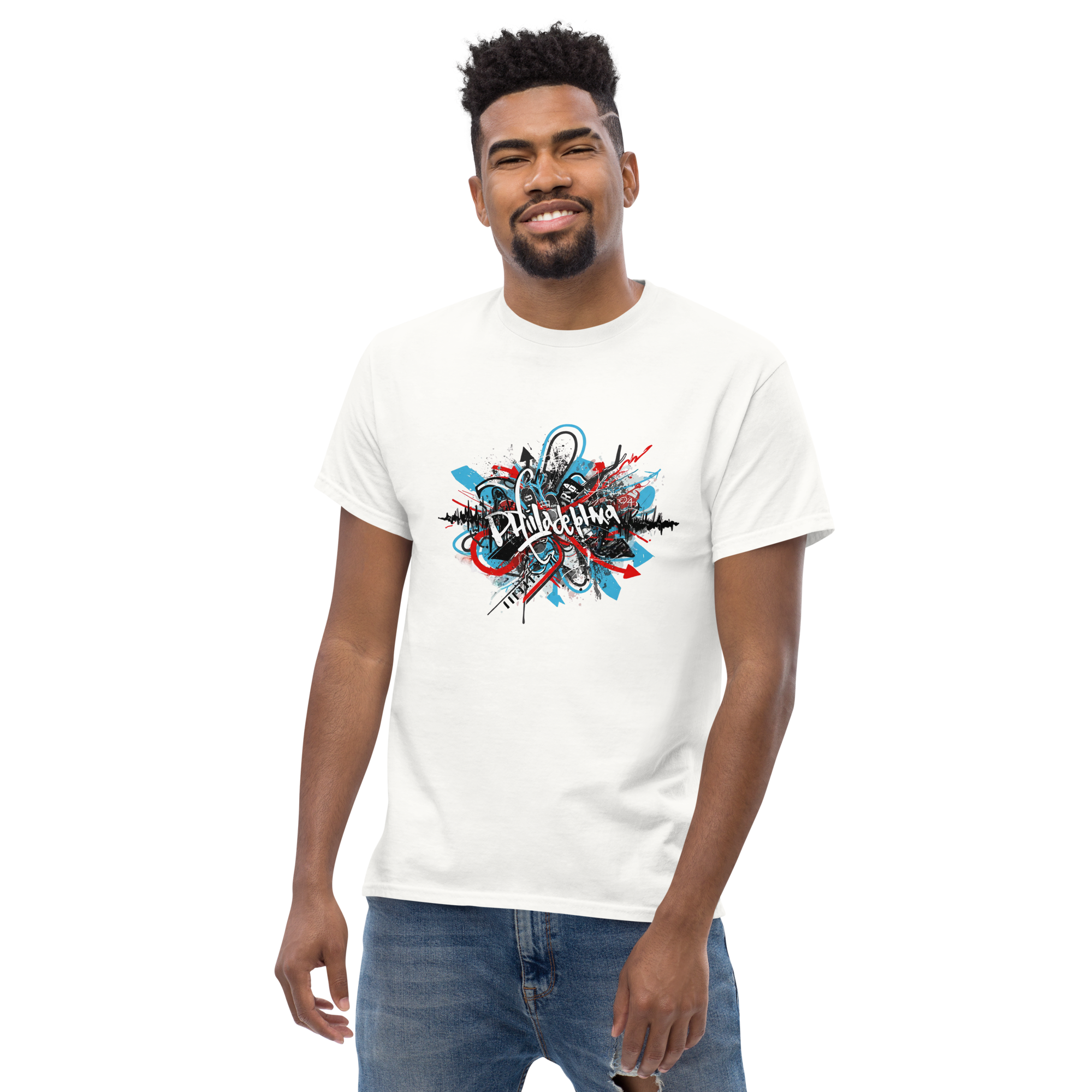 Artistic Unisex T-Shirt with Bold Graphic Design, Casual Wear, Gift for Art Lovers, Street Style, Everyday Comfort