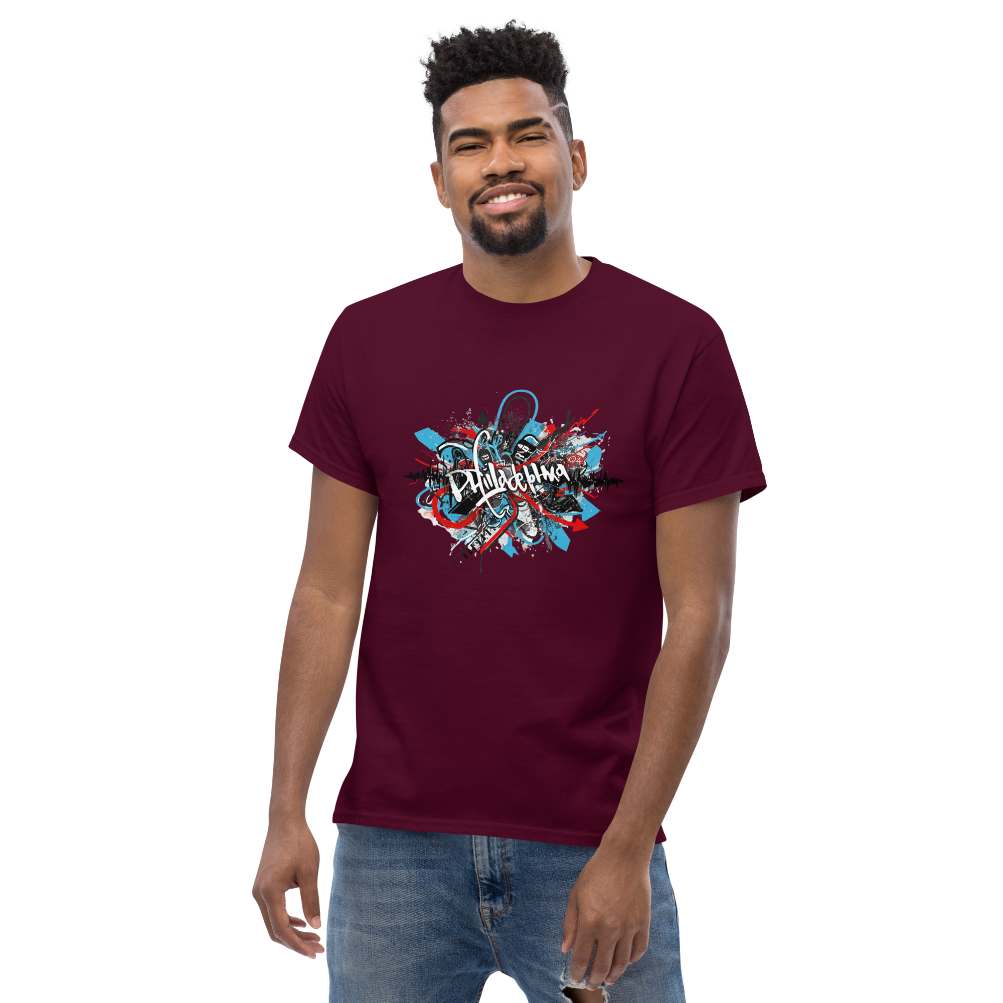 Artistic Unisex T-Shirt with Bold Graphic Design, Casual Wear, Gift for Art Lovers, Street Style, Everyday Comfort