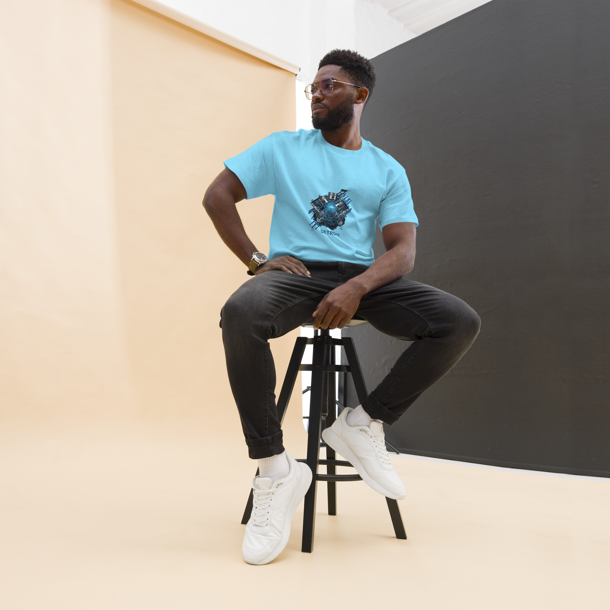 Detroit Inspired Unisex T-Shirt, Urban Fashion Tee, Graphic Tee, Casual Wear, Gift for City Lovers, Streetwear Style