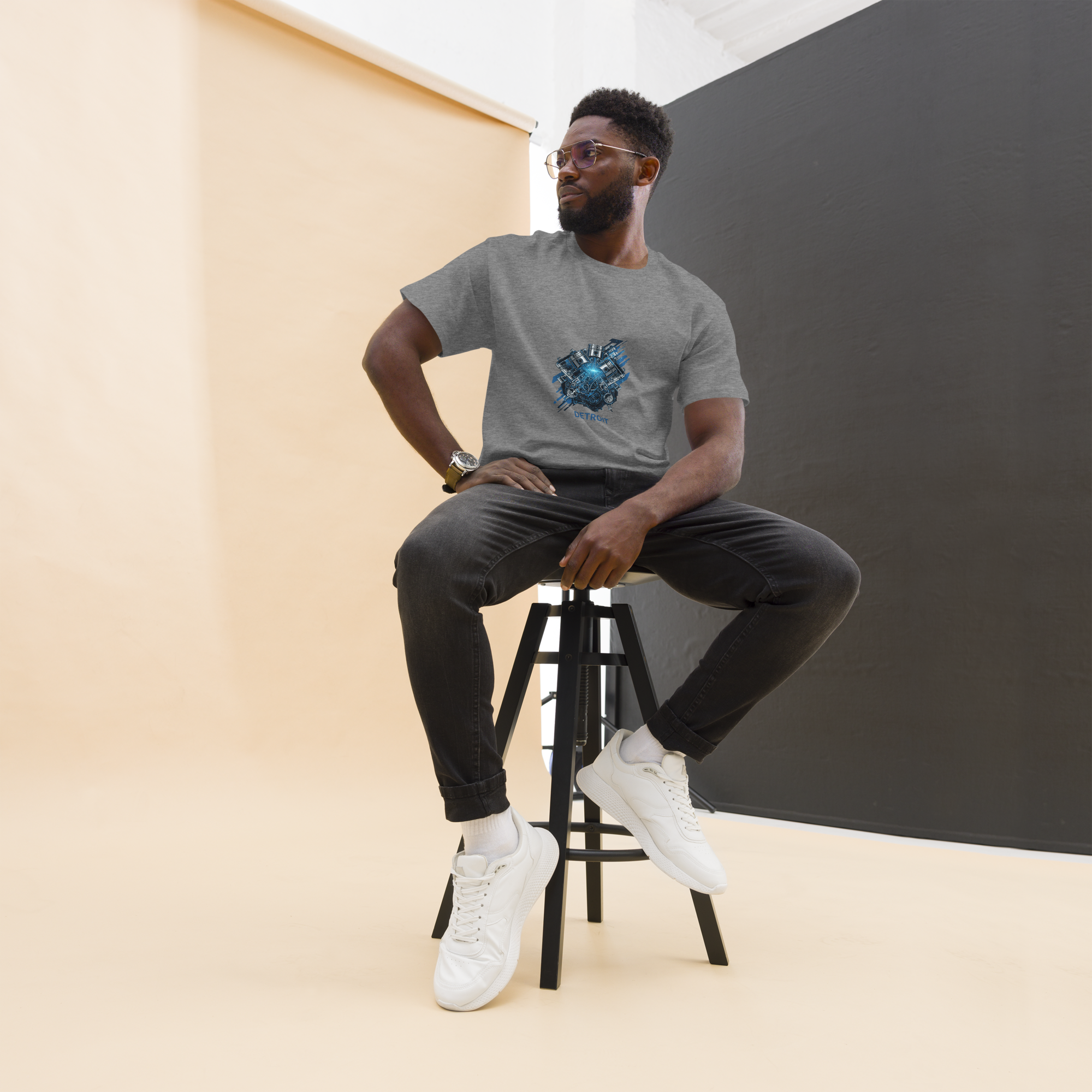 Detroit Inspired Unisex T-Shirt, Urban Fashion Tee, Graphic Tee, Casual Wear, Gift for City Lovers, Streetwear Style