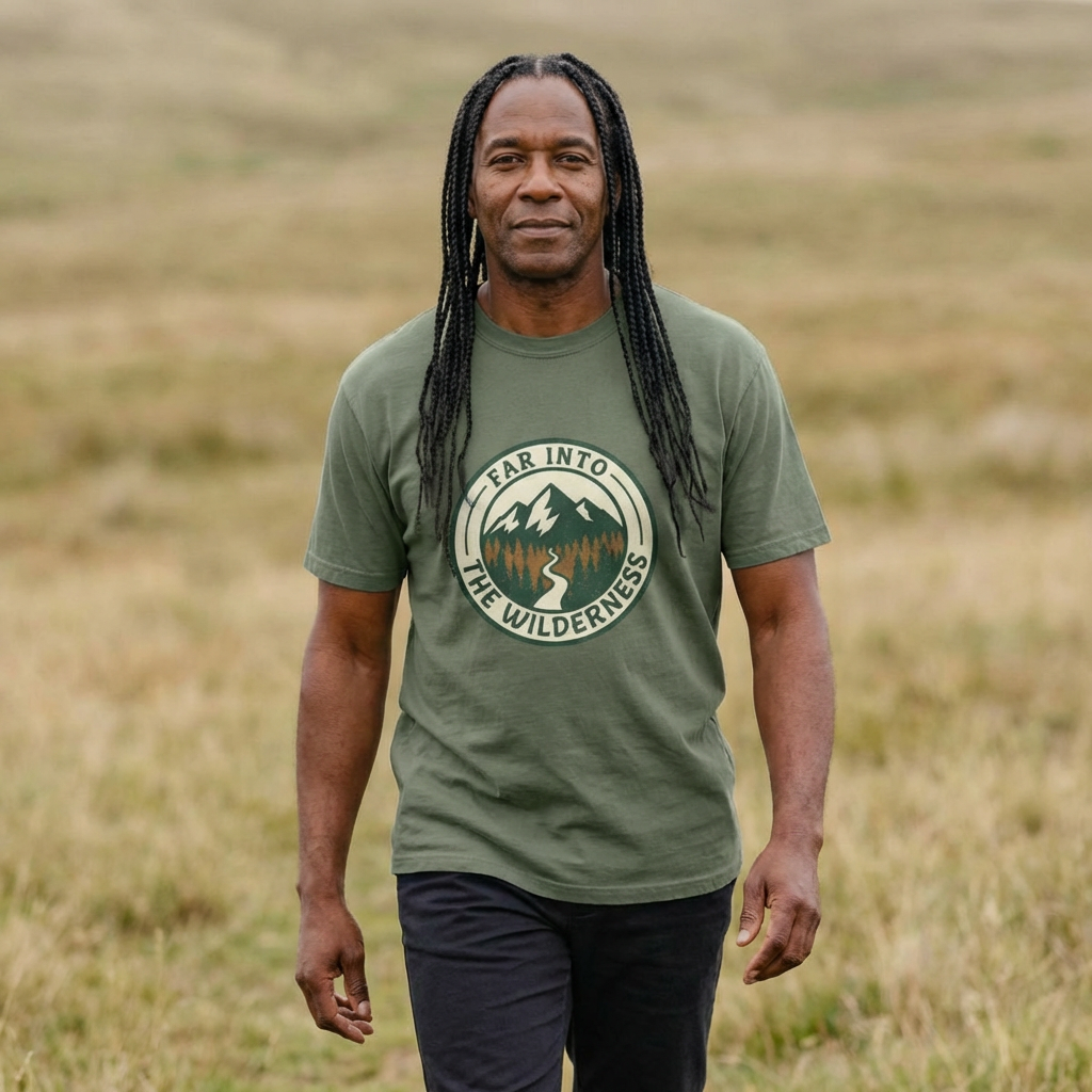 Wander Far, Live Wild T-Shirt - Comfortable Unisex Tee for Nature Lovers