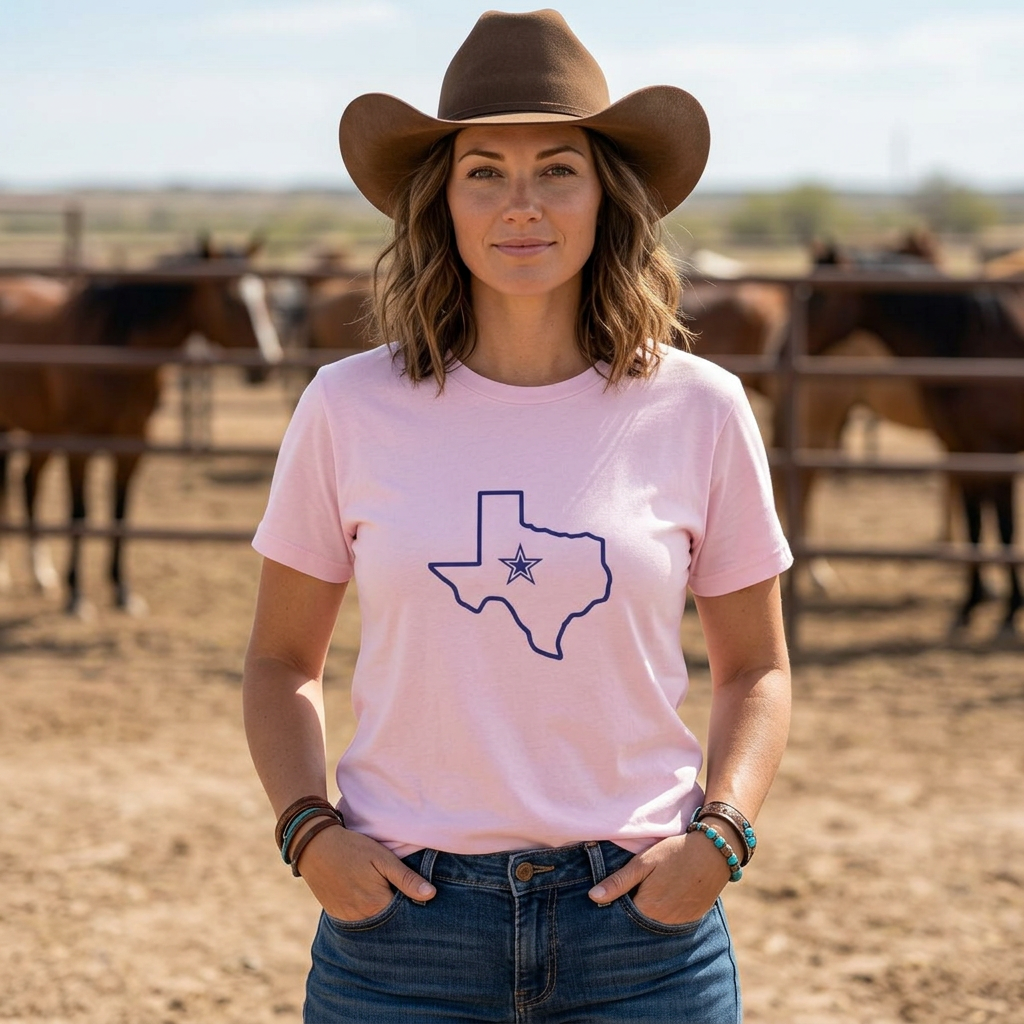 Texas Star Unisex Ultra Cotton Tee - Comfortable & Stylish for State Pride