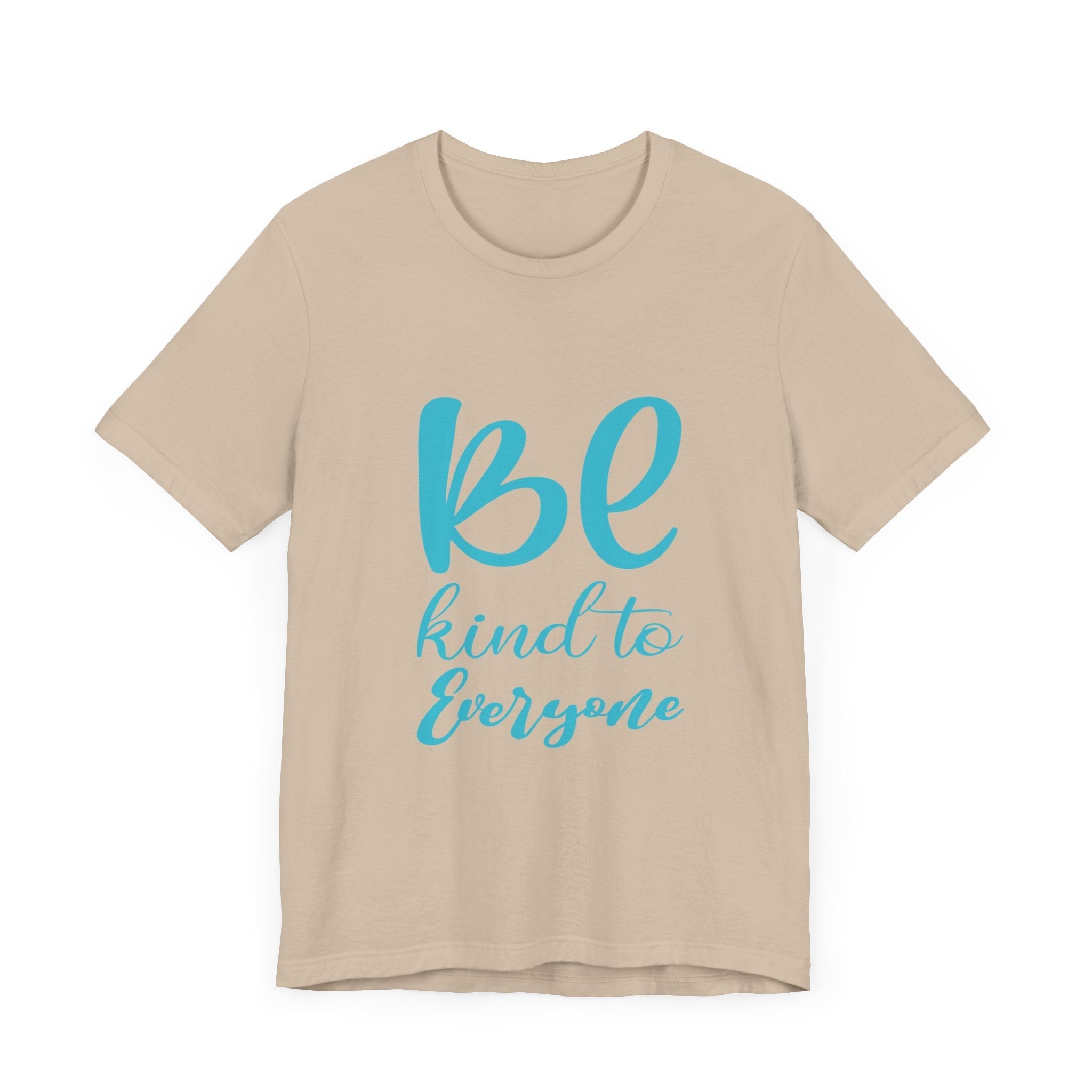 Unisex Graphic Tee – Eco-Friendly “Be Kind” Shirt for Everyday Wear