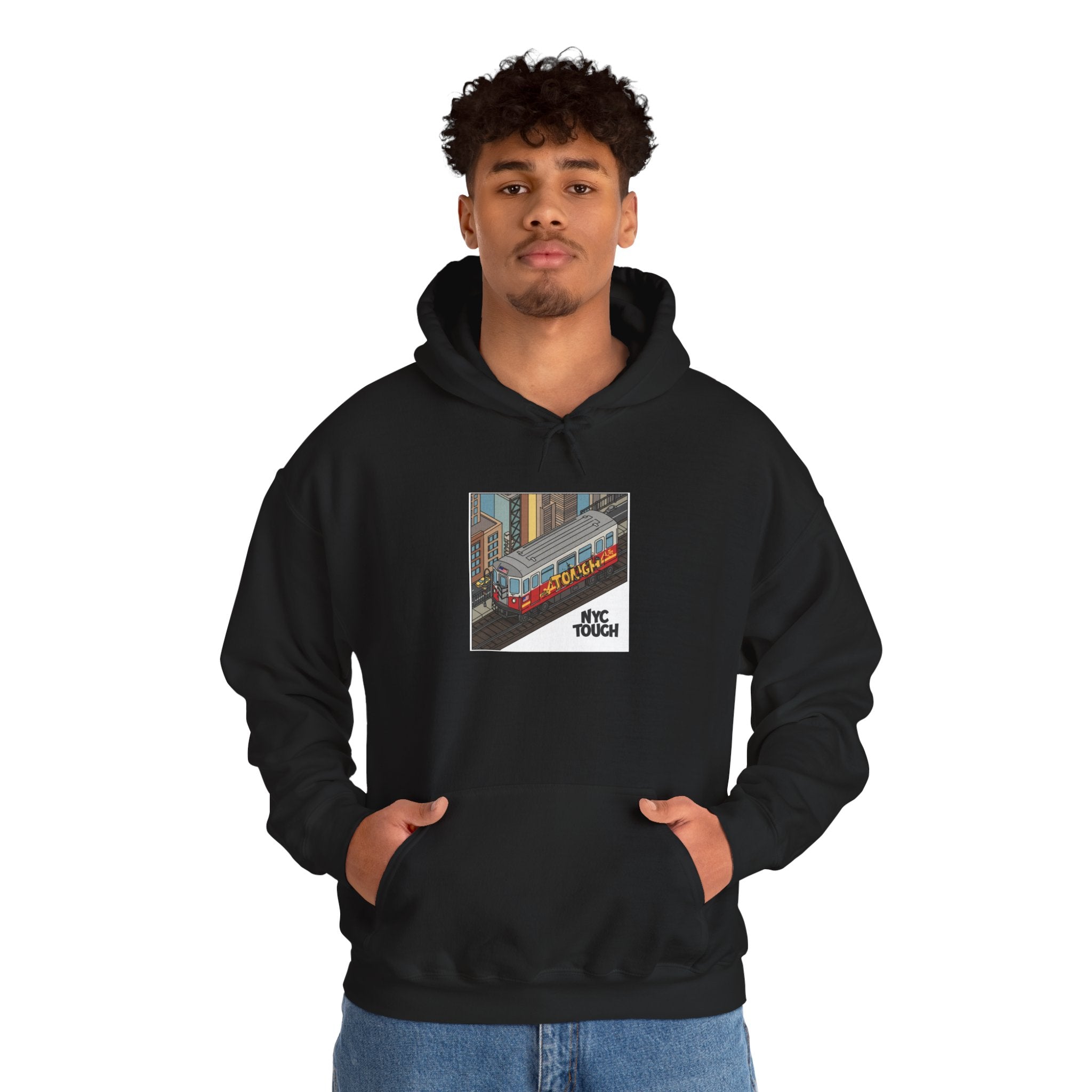 NYC Tough Unisex Hoodie – Cozy Heavy Blend Sweatshirt
