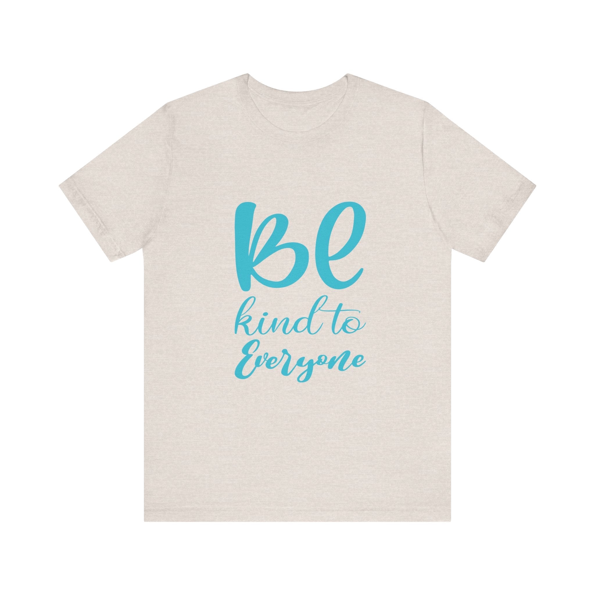 Unisex Graphic Tee – Eco-Friendly “Be Kind” Shirt for Everyday Wear