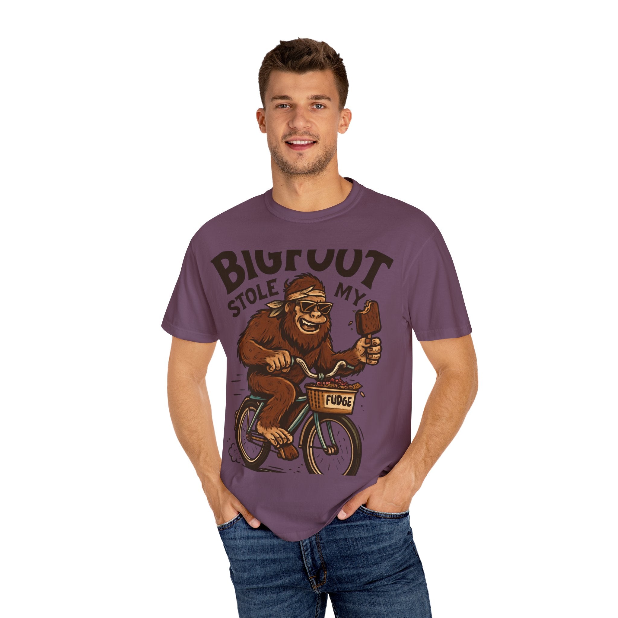 Bigfoot Stole My Fudge Unisex T-Shirt