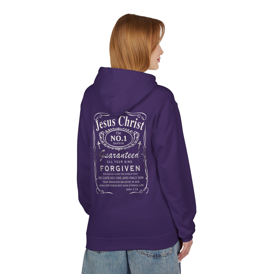 Forgiven Faith Hoodie — Christian Inspirational Pullover