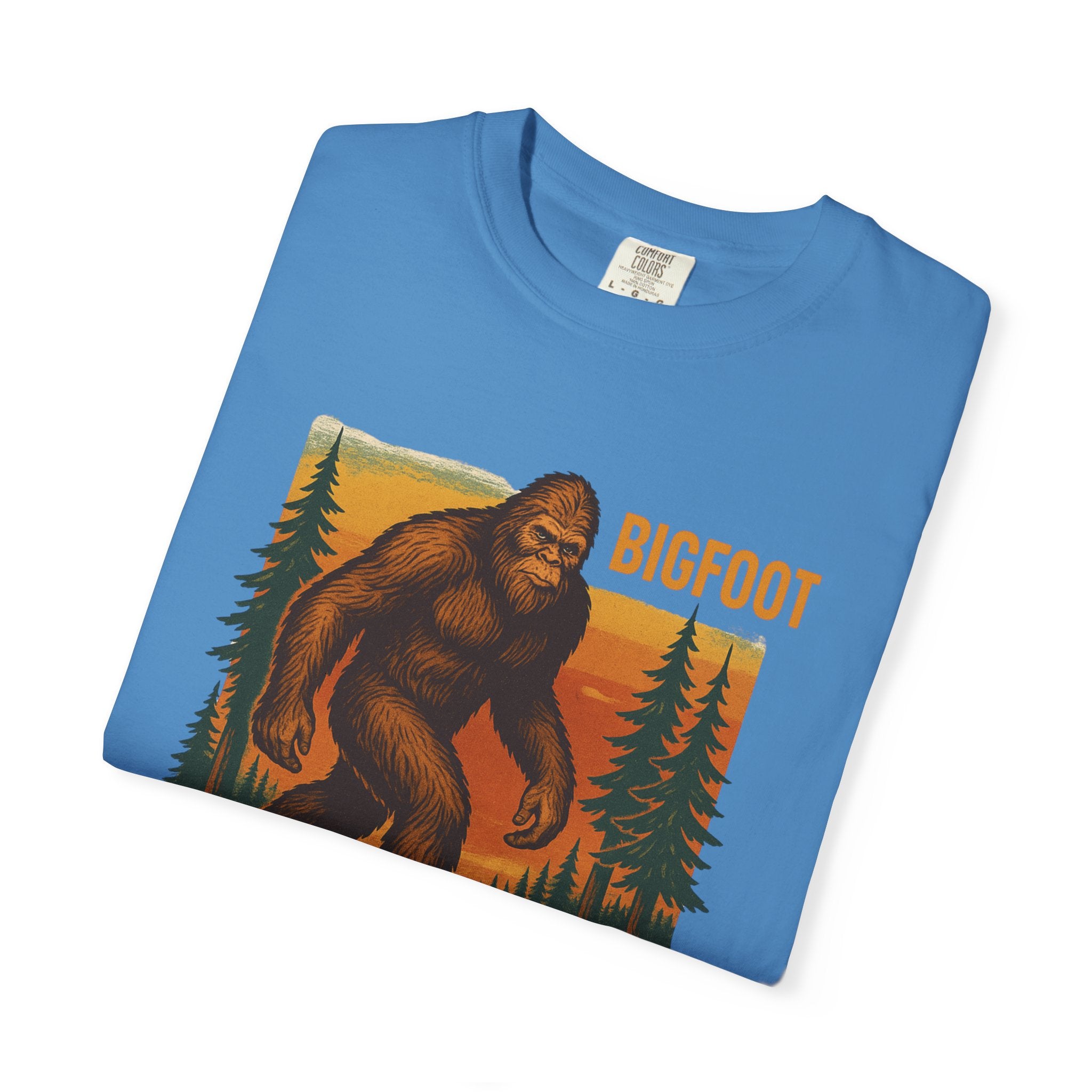 Bigfoot Come Find Me T-Shirt, Unisex Tee for Nature Lovers, Adventure Gear, Wilderness Apparel, Fun Gift for Outdoorsy Friends