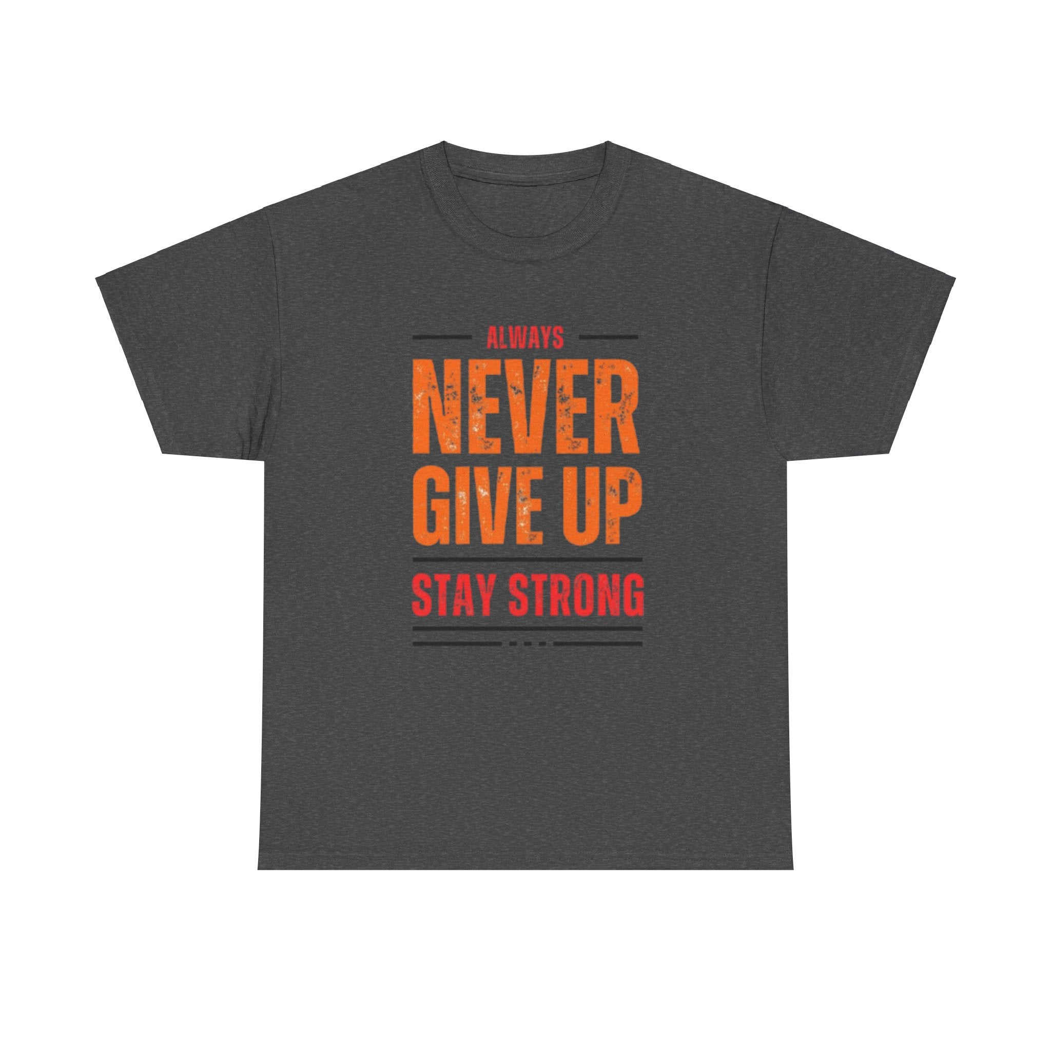 Unisex Heavy Cotton Tee Good Vibes Only Graphic Shir Durable & Stylish