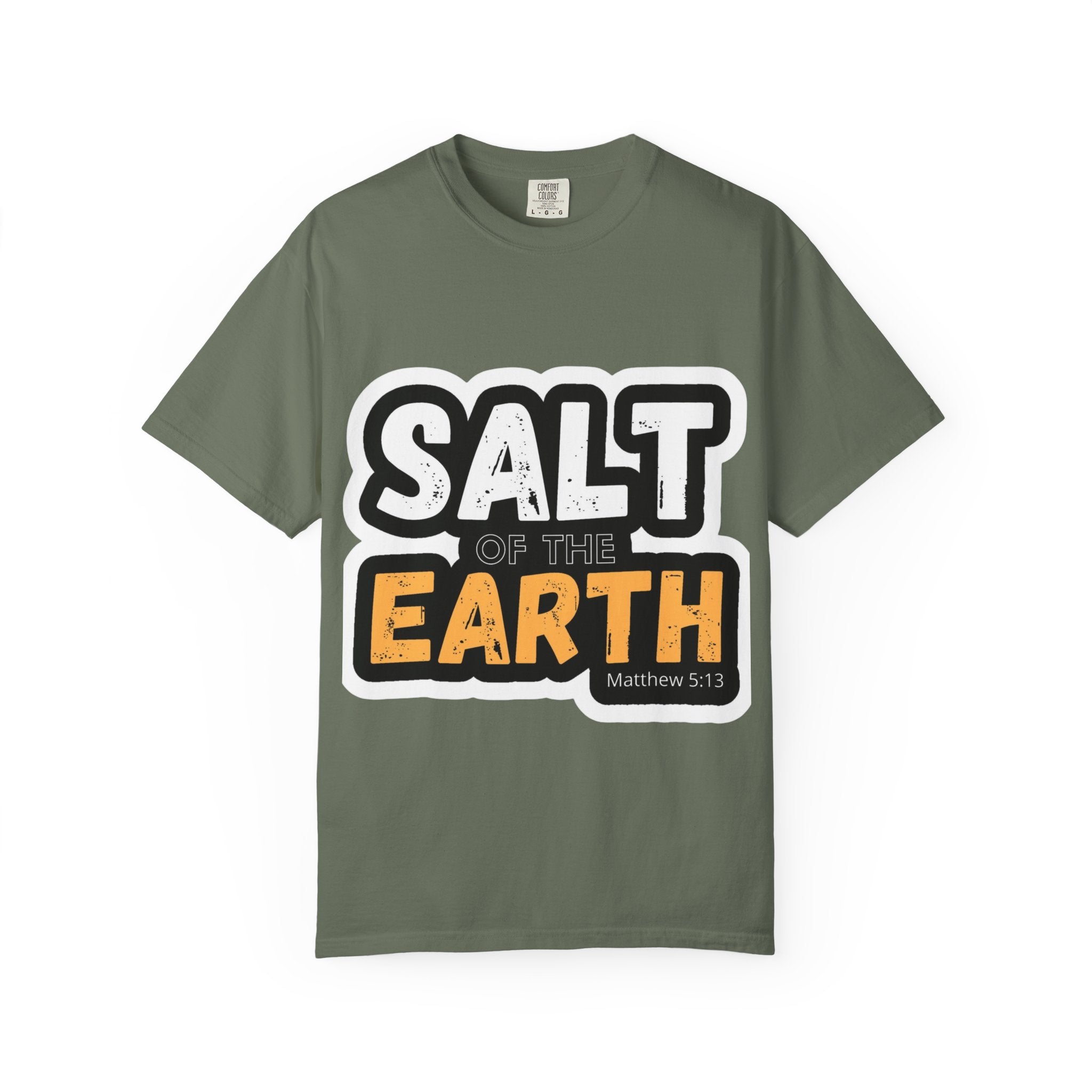 Salt of the Earth T-Shirt — Matthew 5:13 Christian Tee
