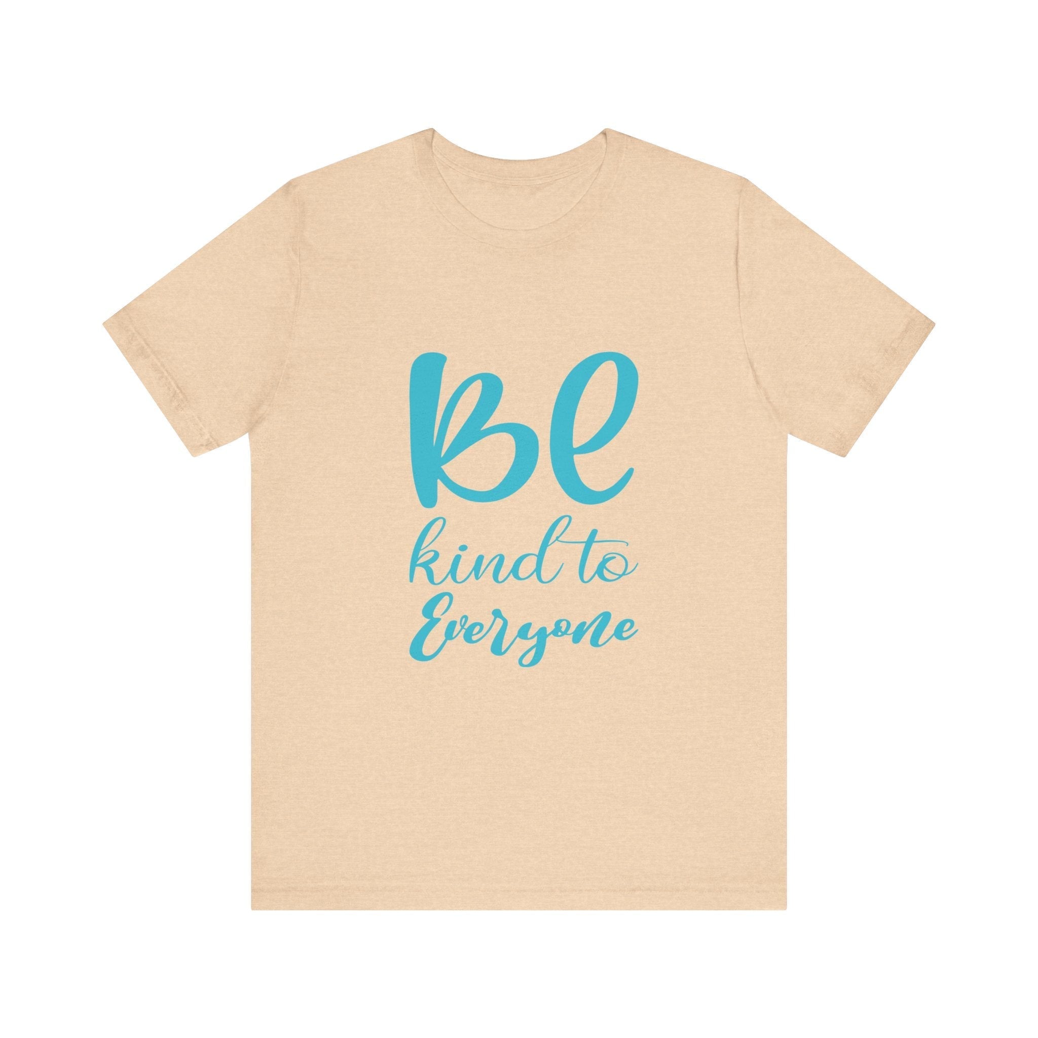 Unisex Graphic Tee – Eco-Friendly “Be Kind” Shirt for Everyday Wear