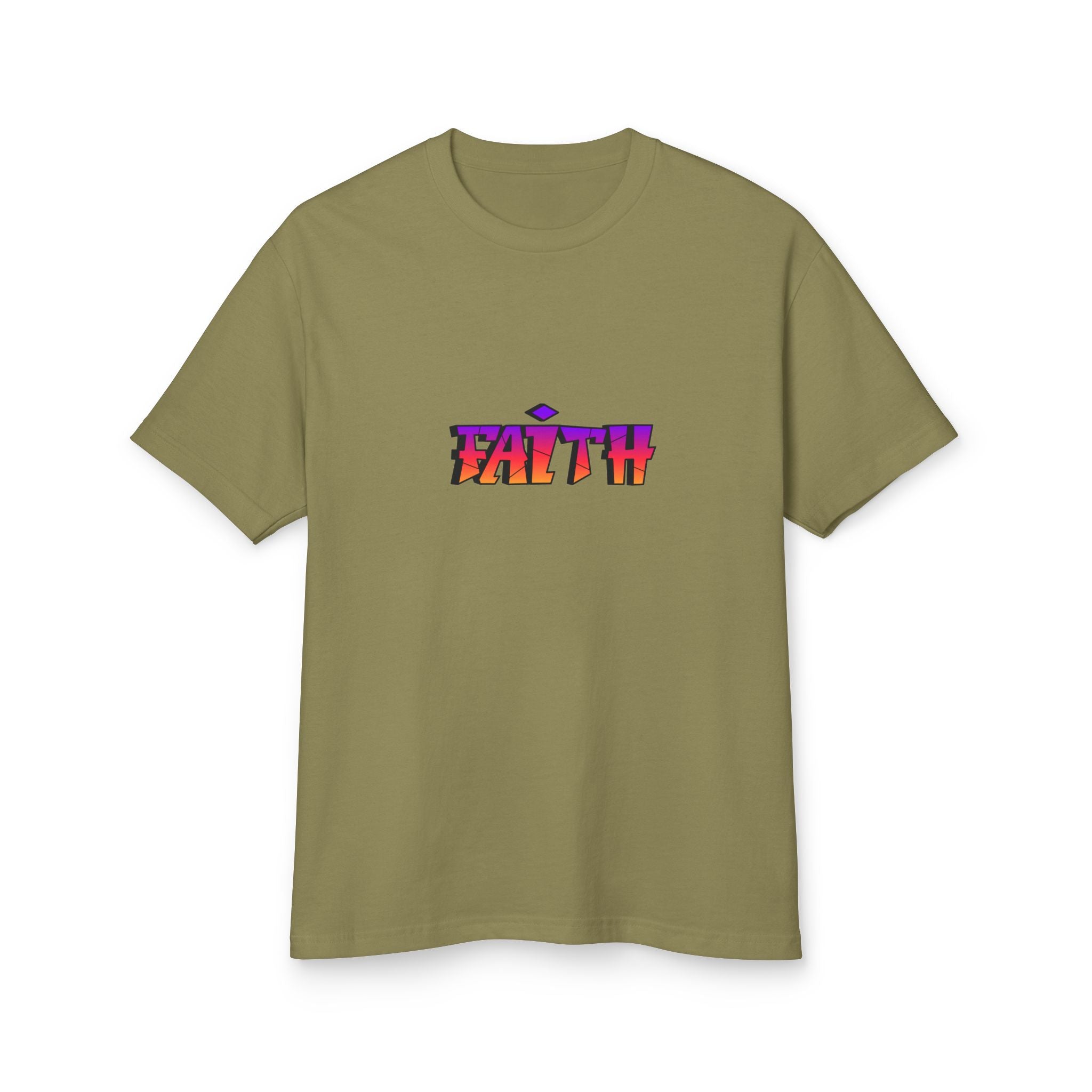 Faith Graphic Tee - Unisex Garment-Dyed Heavyweight Cotton T-Shirt