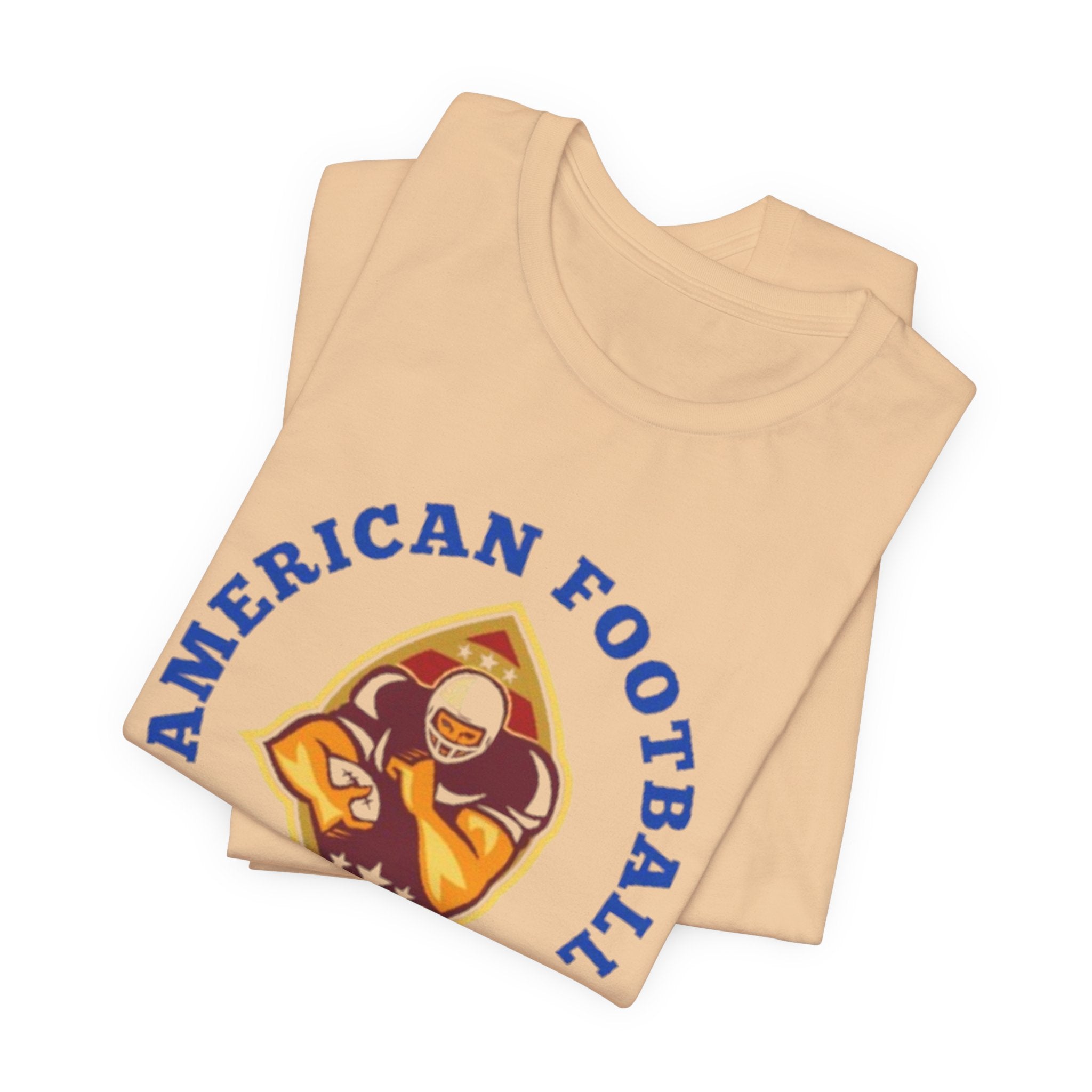 Unisex Graphic Tee - American Football Printed Tee - Sporty Gift Shirt