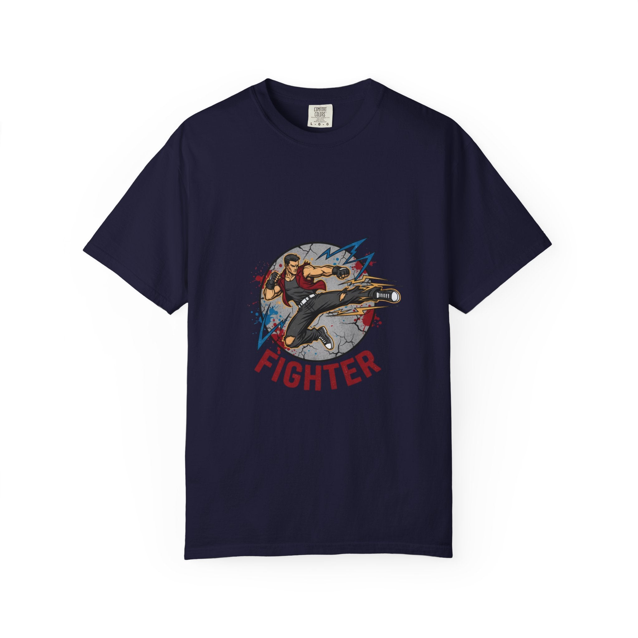 Vintage Fighter Plane illustration T-shirt | Retro Aviator Design