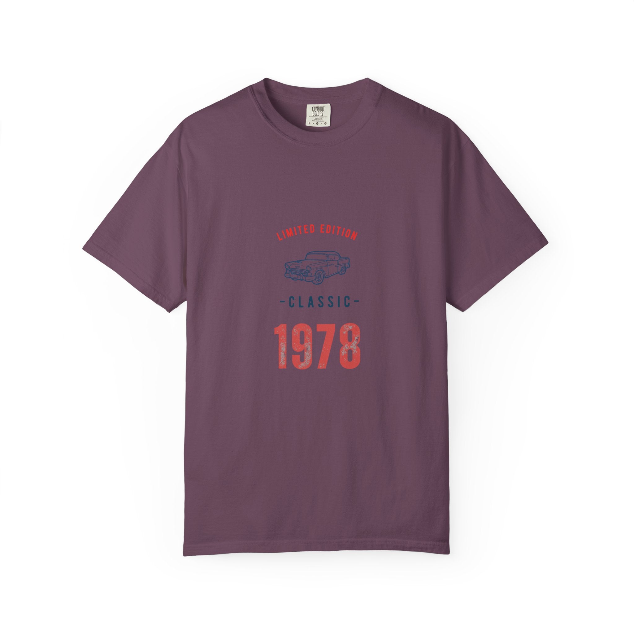 1978 Classic Car T-Shirt, Vintage Auto Lover Gift, Limited Edition Tee, Unisex Fashion, Nostalgic Apparel