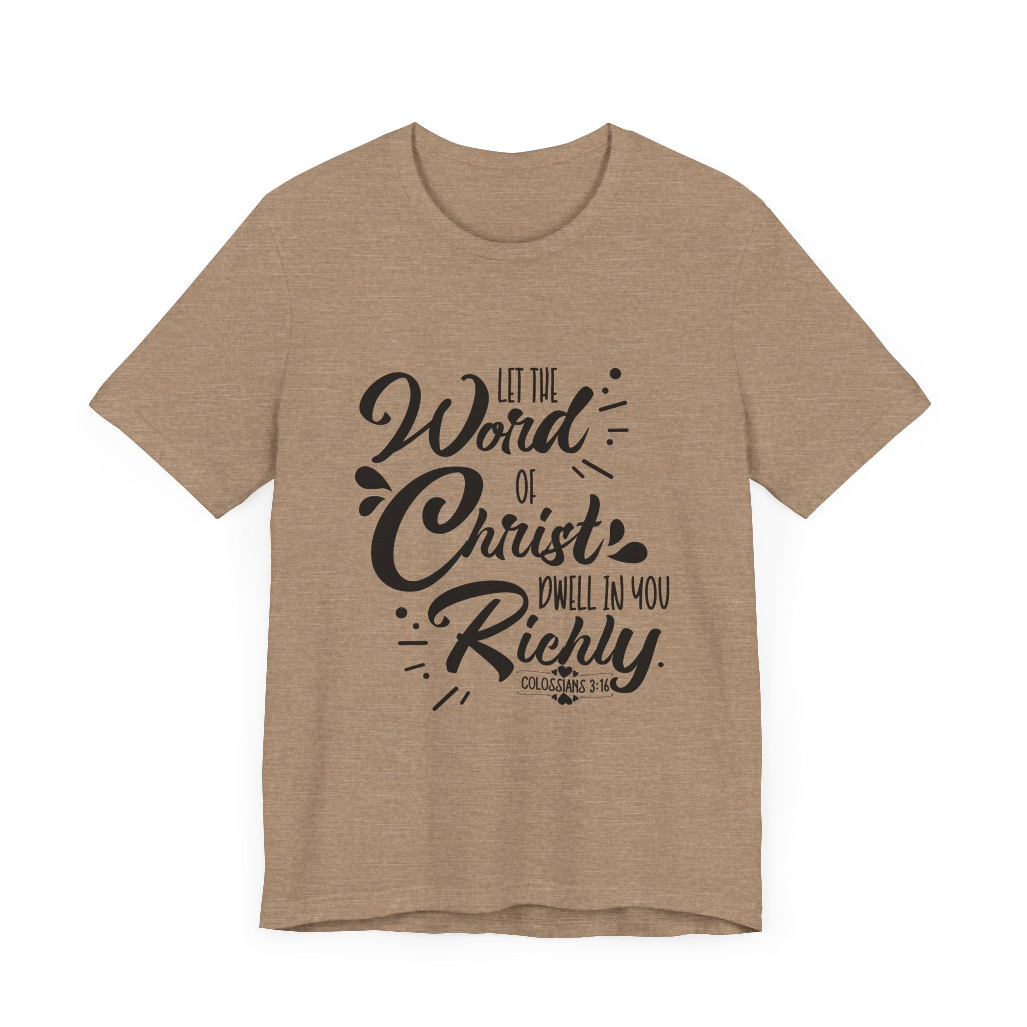 Inspirational Graphic Tee – Eco-Friendly Positive Message Shirt for All