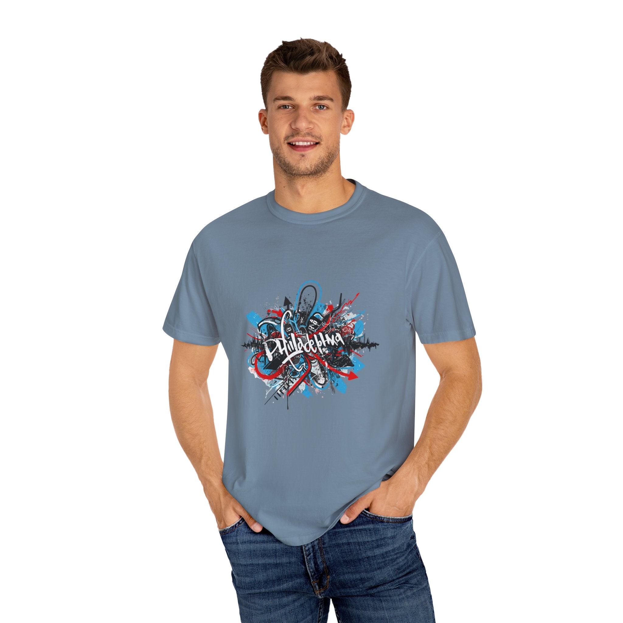 Artistic Unisex T-Shirt with Bold Graphic Design, Casual Wear, Gift for Art Lovers, Street Style, Everyday Comfort