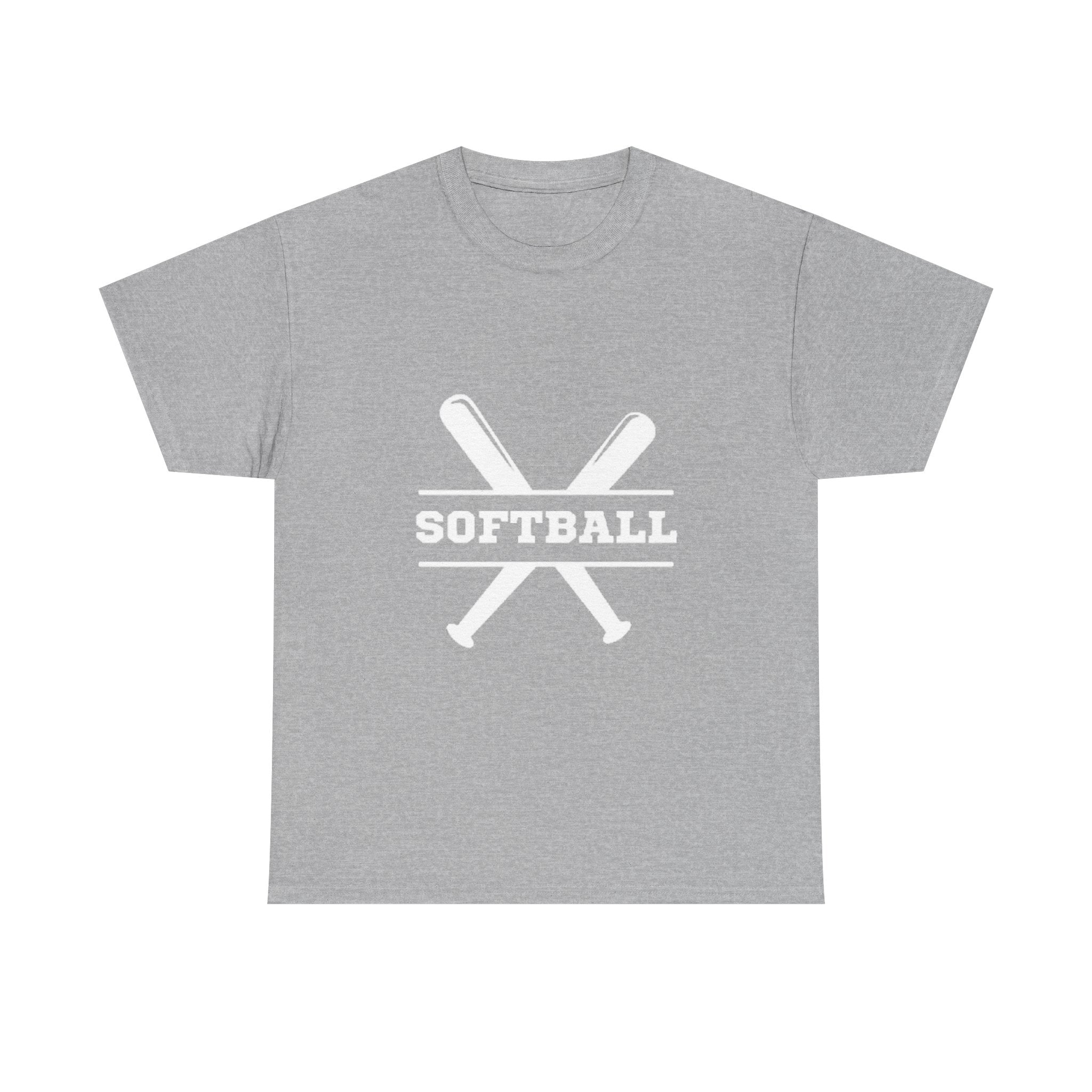 Unisex Heavy Cotton Tee - SoftBall Printed T-Shirt - Comfortable Casual Wear Tee - Unique Graphic Tee - Gift