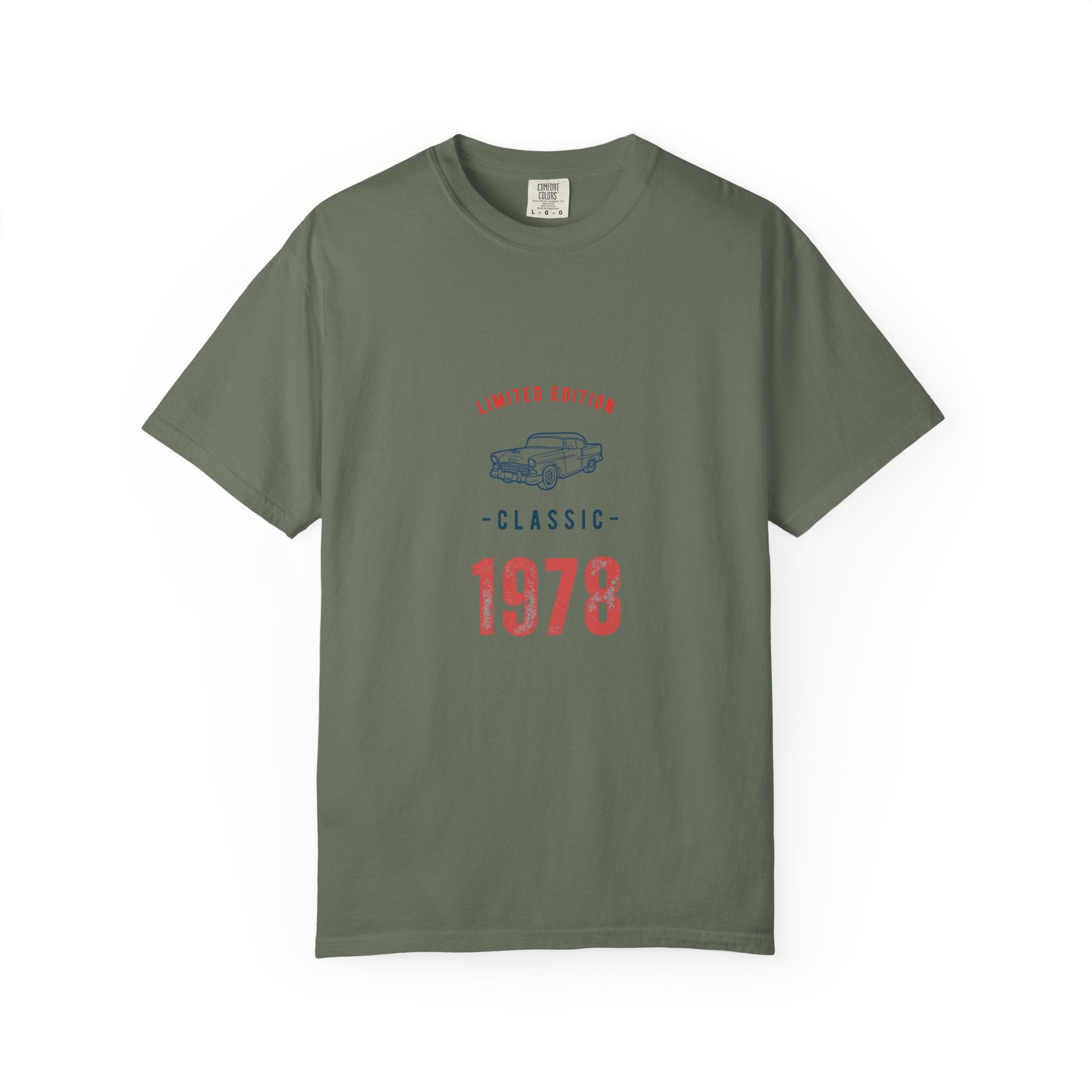1978 Classic Car T-Shirt, Vintage Auto Lover Gift, Limited Edition Tee, Unisex Fashion, Nostalgic Apparel