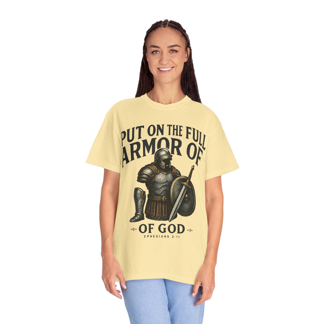 Armor of God T-Shirt — "Put On The Full Armor of God" Christian Faith Tee
