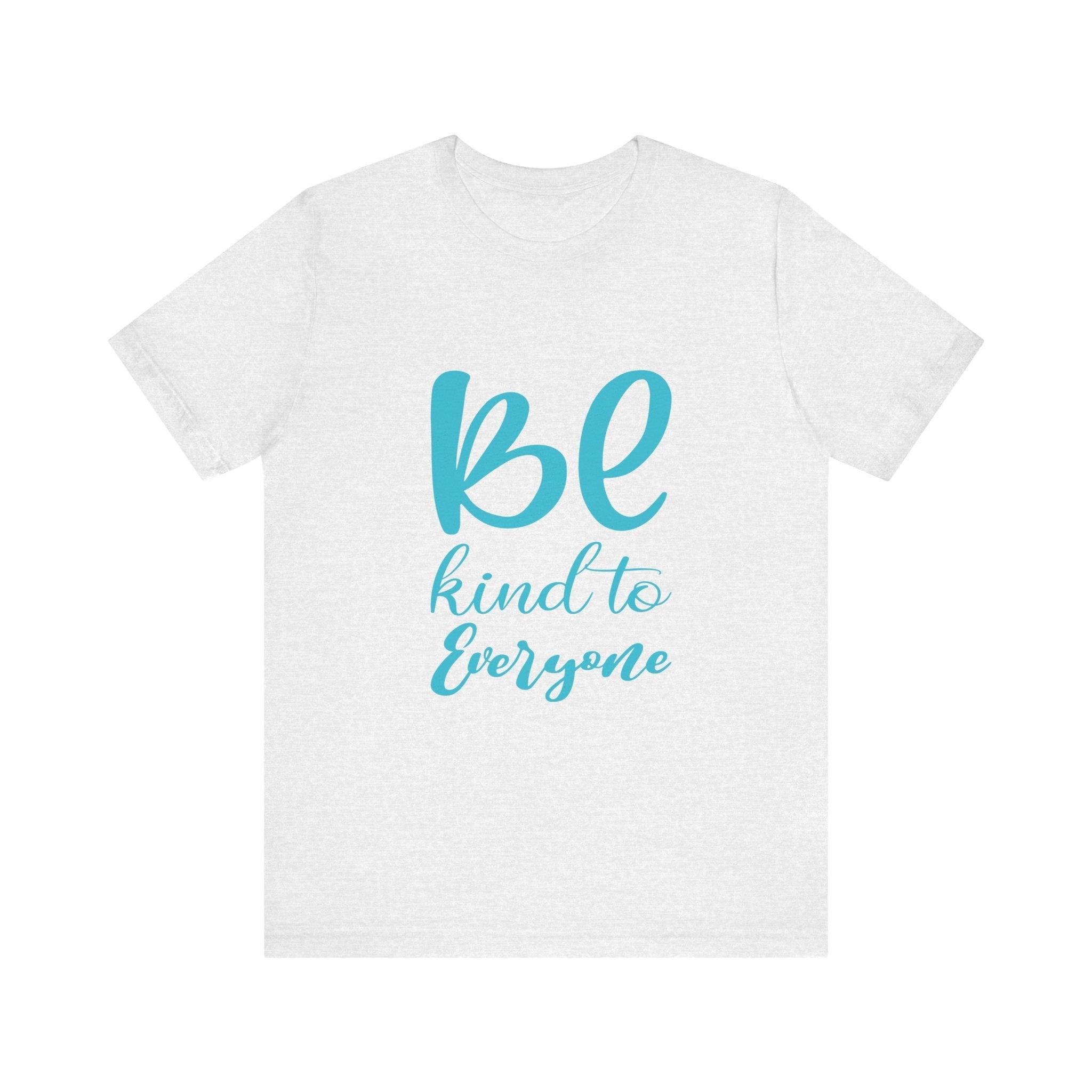 Unisex Graphic Tee – Eco-Friendly “Be Kind” Shirt for Everyday Wear